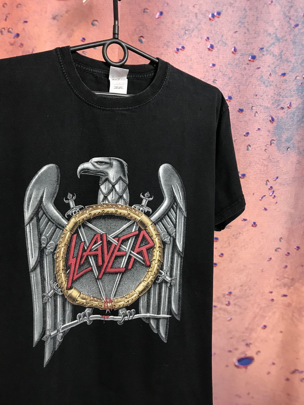 Band Tees Vintage Slayer band rock tee Size US L / EU 52-54 / 3 - 1 Thumbnail