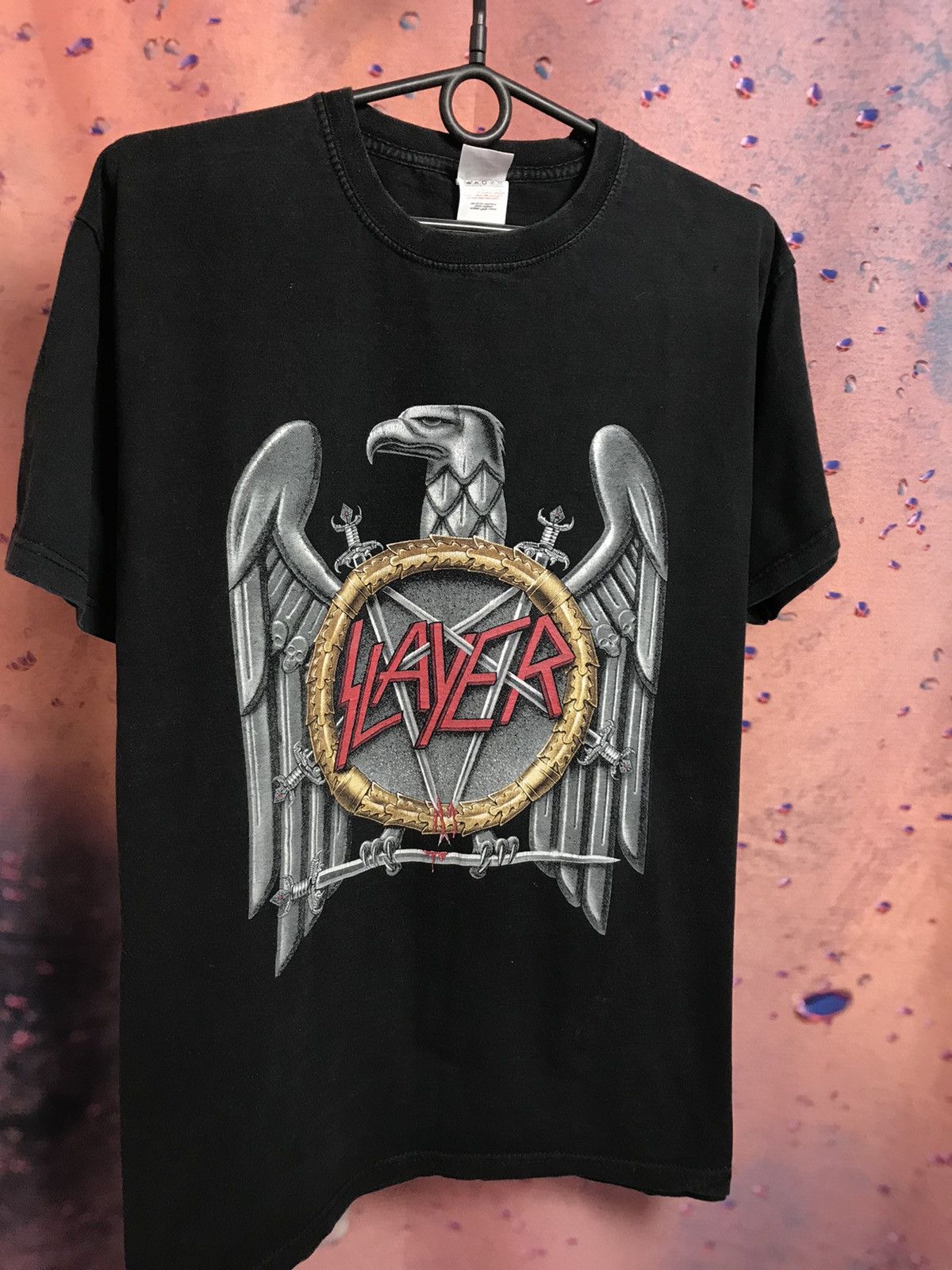 Band Tees Vintage Slayer band rock tee Size US L / EU 52-54 / 3 - 2 Thumbnail