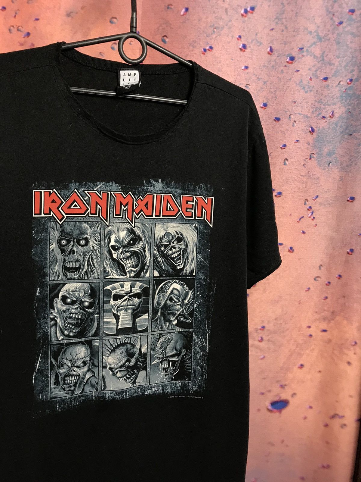 Band Tees × Iron Maiden × Vintage Vintage Iron Maiden band rock tee Size US L / EU 52-54 / 3 - 1 Thumbnail