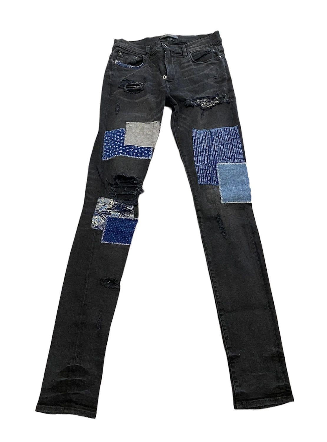 Amiri Amiri bandana distressed jeans Size US 30 / EU 46 - 1 Thumbnail