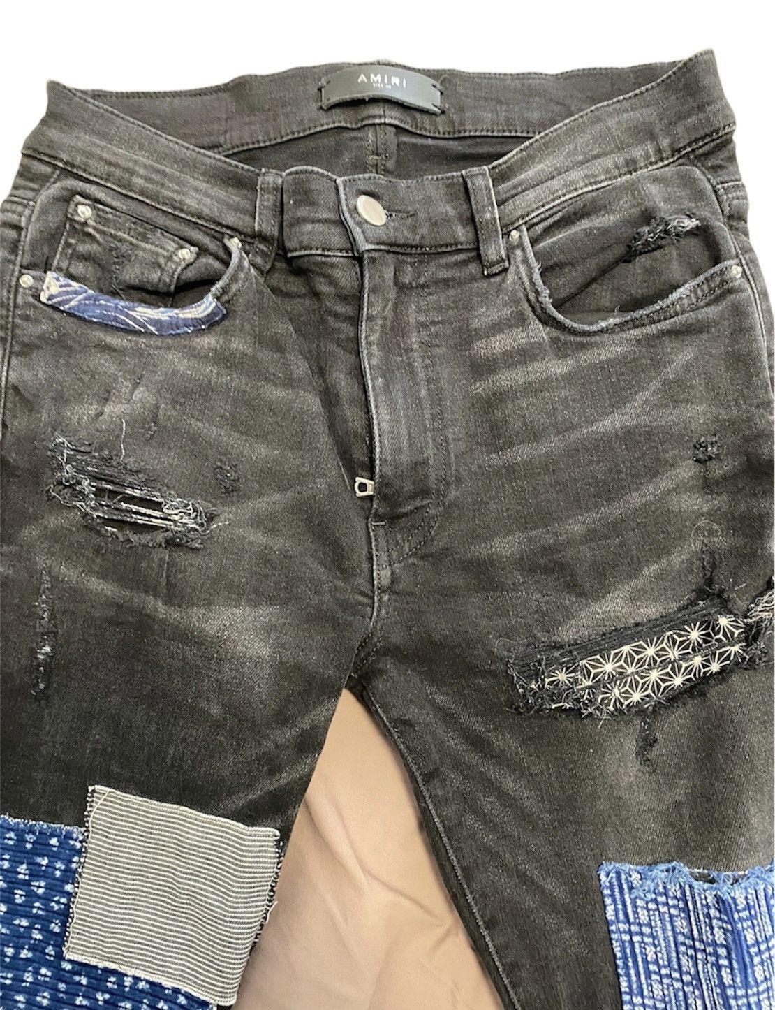 Amiri Amiri bandana distressed jeans Size US 30 / EU 46 - 4 Thumbnail