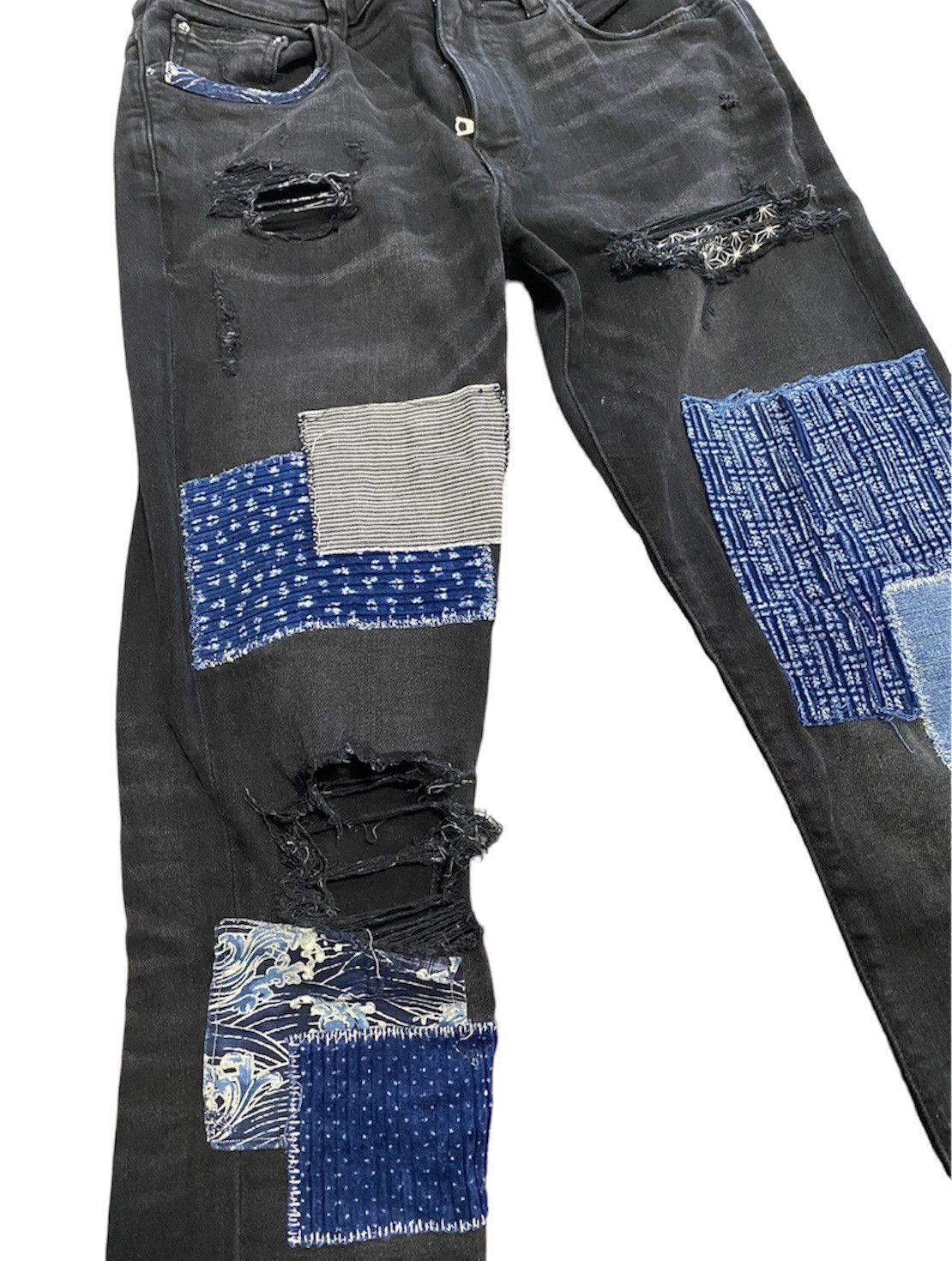 Amiri Amiri bandana distressed jeans Size US 30 / EU 46 - 2 Thumbnail
