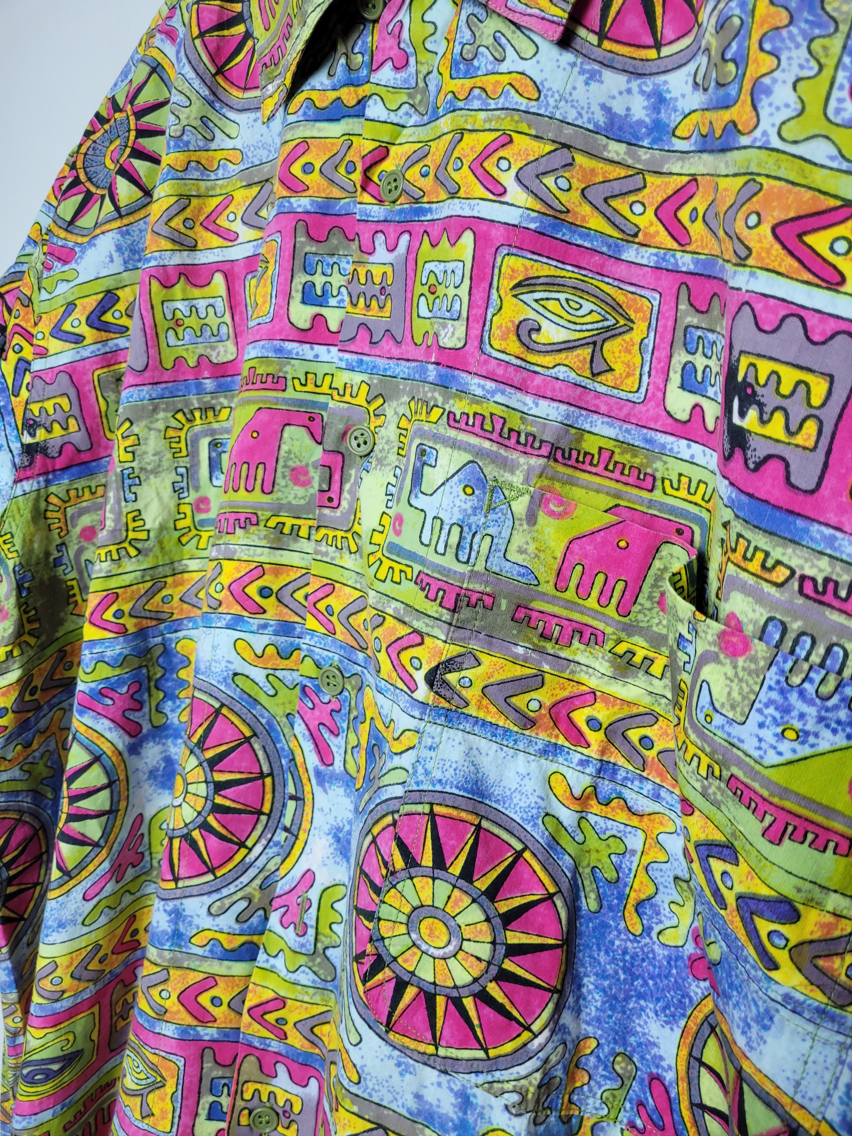 Vintage vintage hawaii abstract shirt Size US L / EU 52-54 / 3 - 5 Thumbnail
