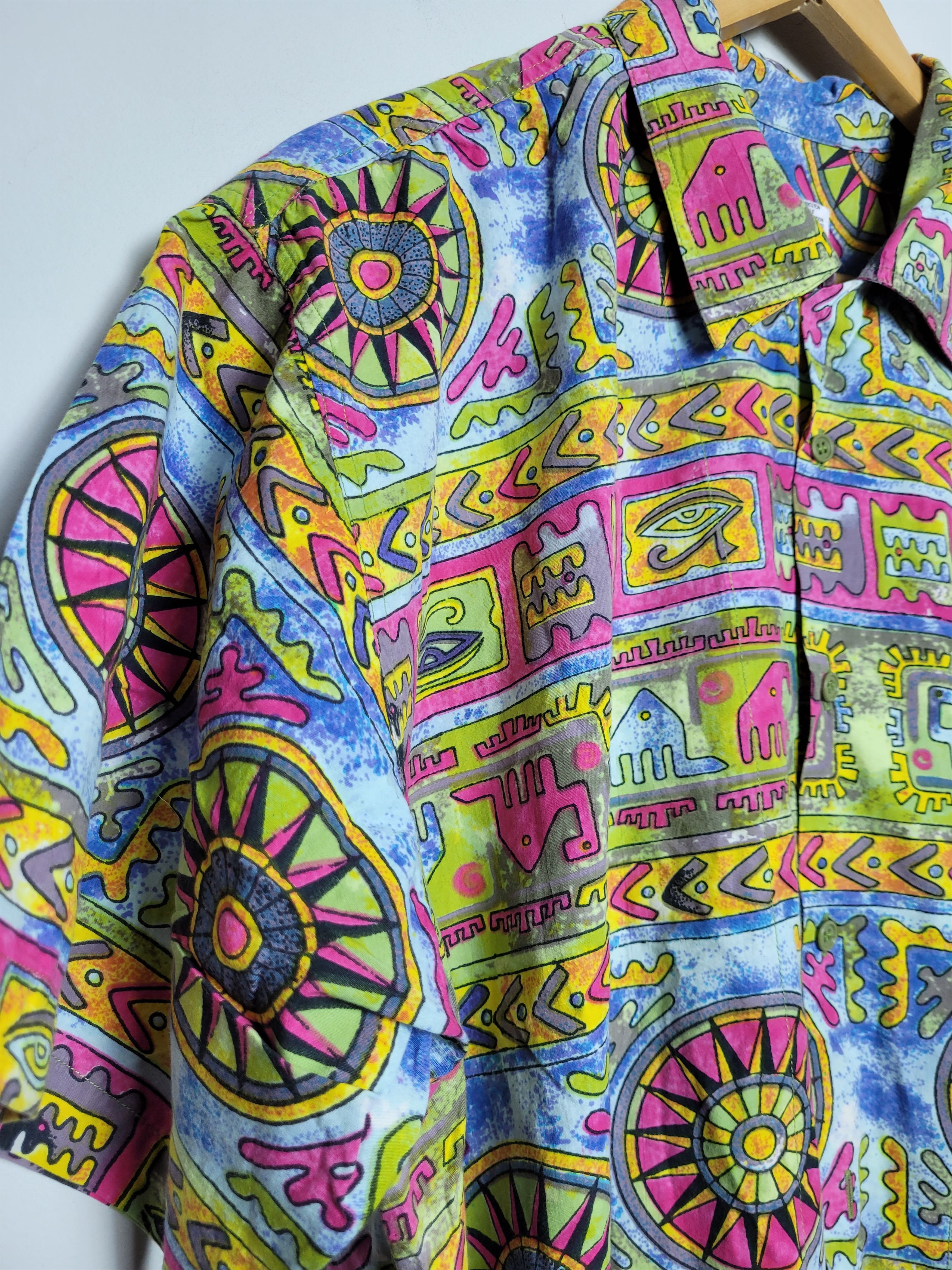 Vintage vintage hawaii abstract shirt Size US L / EU 52-54 / 3 - 7 Thumbnail