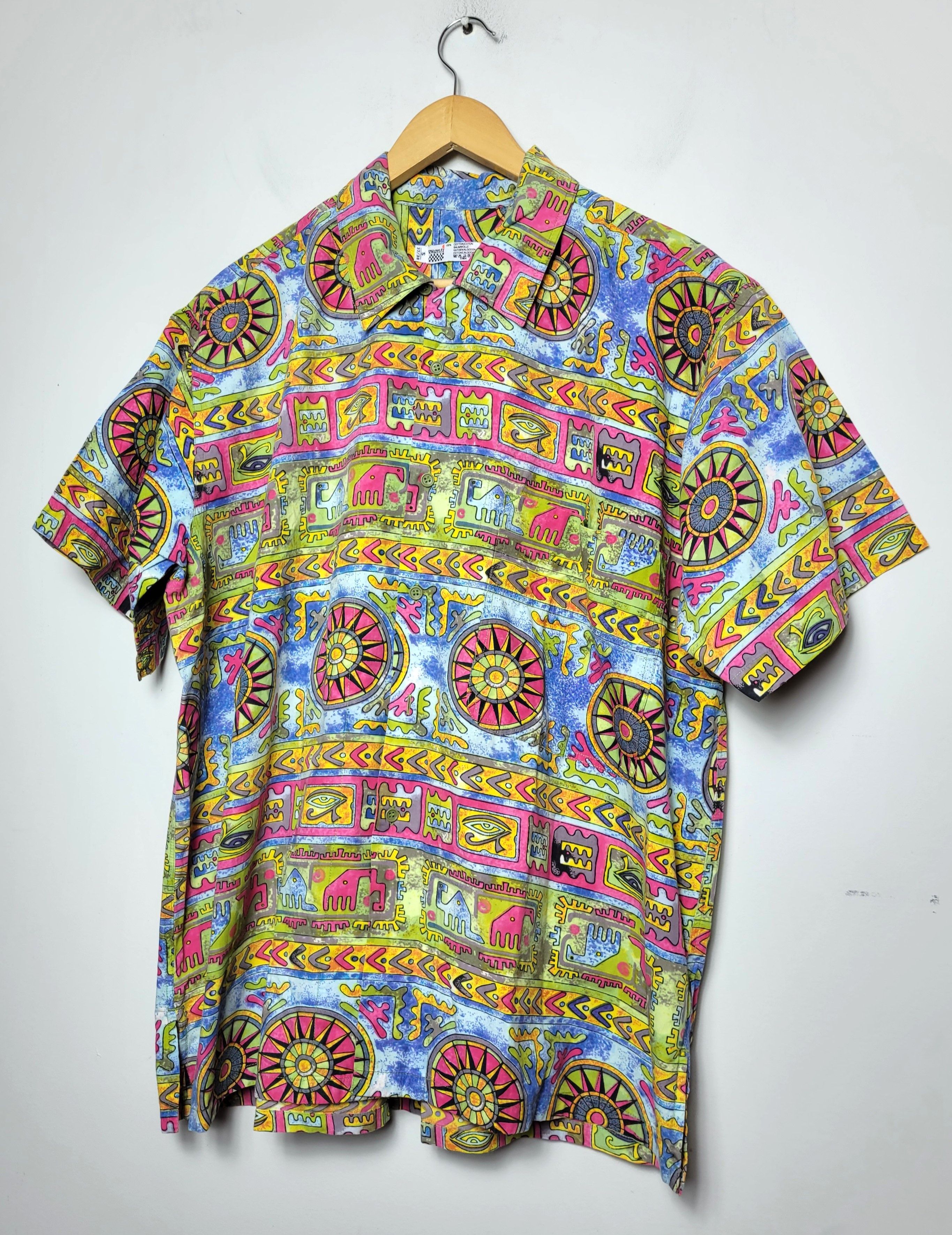 Vintage vintage hawaii abstract shirt Size US L / EU 52-54 / 3 - 1 Thumbnail