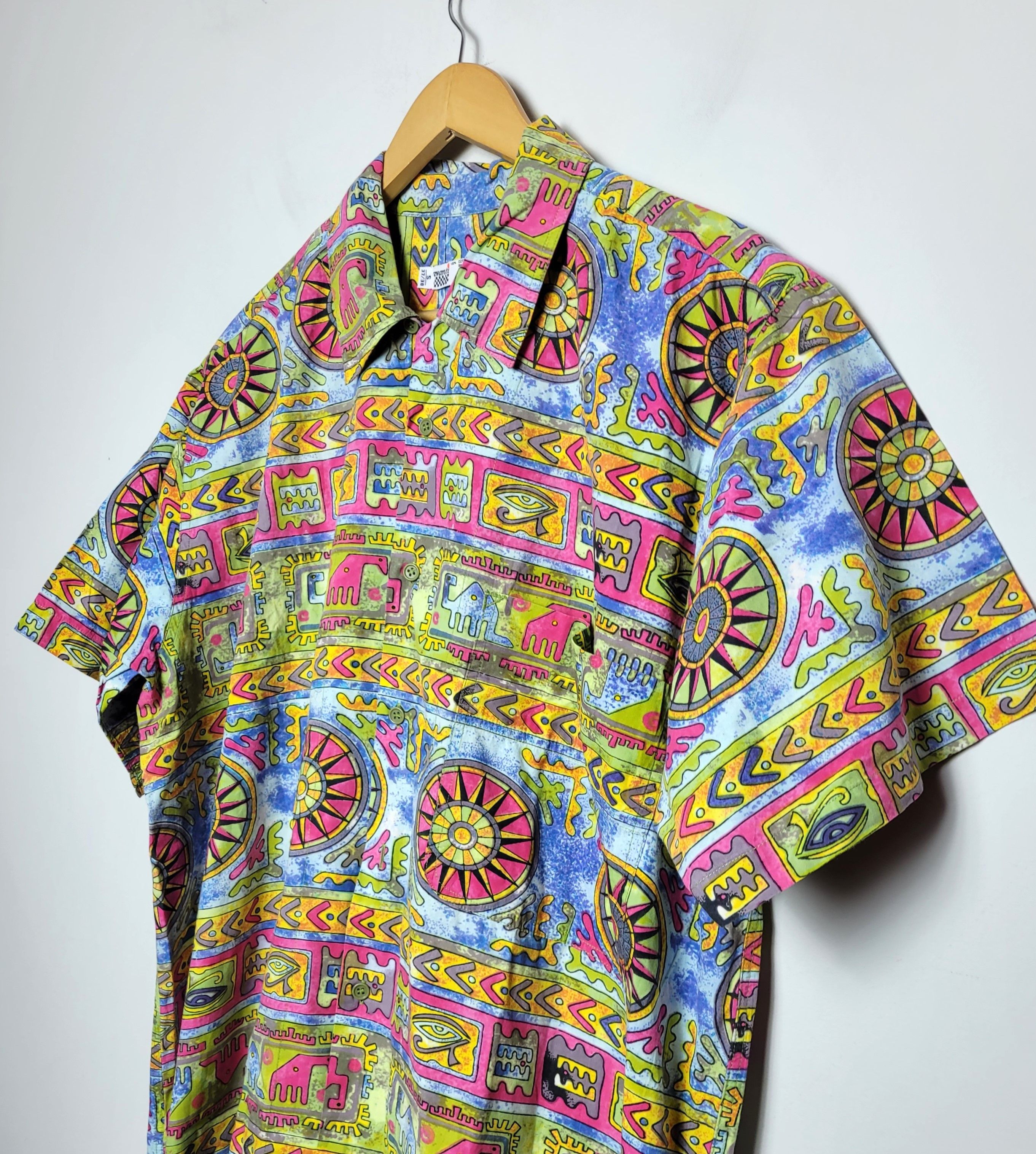 Vintage vintage hawaii abstract shirt Size US L / EU 52-54 / 3 - 3 Thumbnail