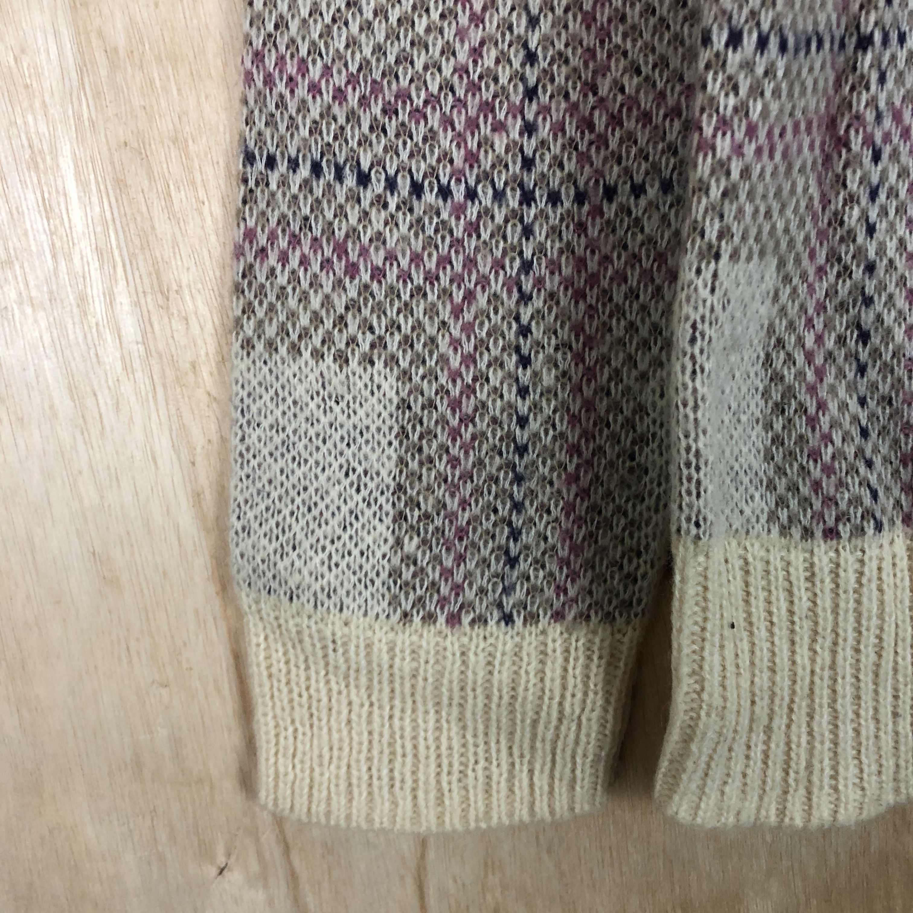 Japanese Brand DLL Crocodile checkered knitwear vintage japan #c040 Size US L / EU 52-54 / 3 - 7 Thumbnail