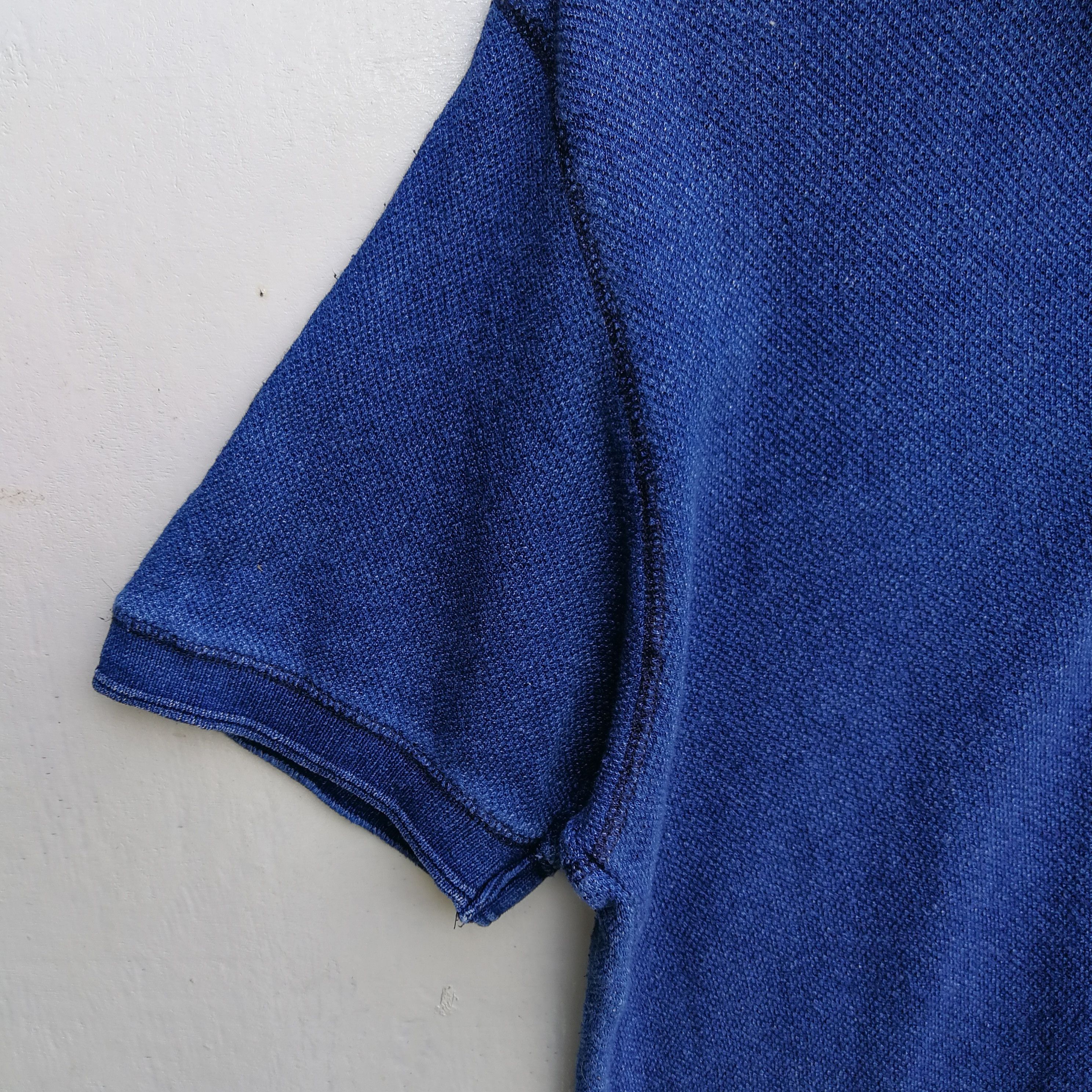 Japanese Brand Japanesebrand Shirt Half Button Indigo Size US L / EU 52-54 / 3 - 6 Thumbnail