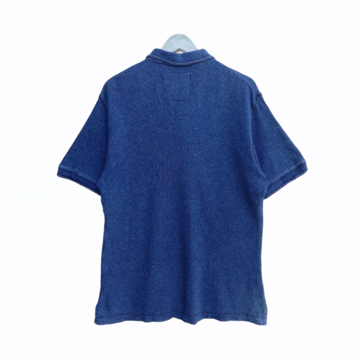Japanese Brand Japanesebrand Shirt Half Button Indigo Size US L / EU 52-54 / 3 - 2 Thumbnail