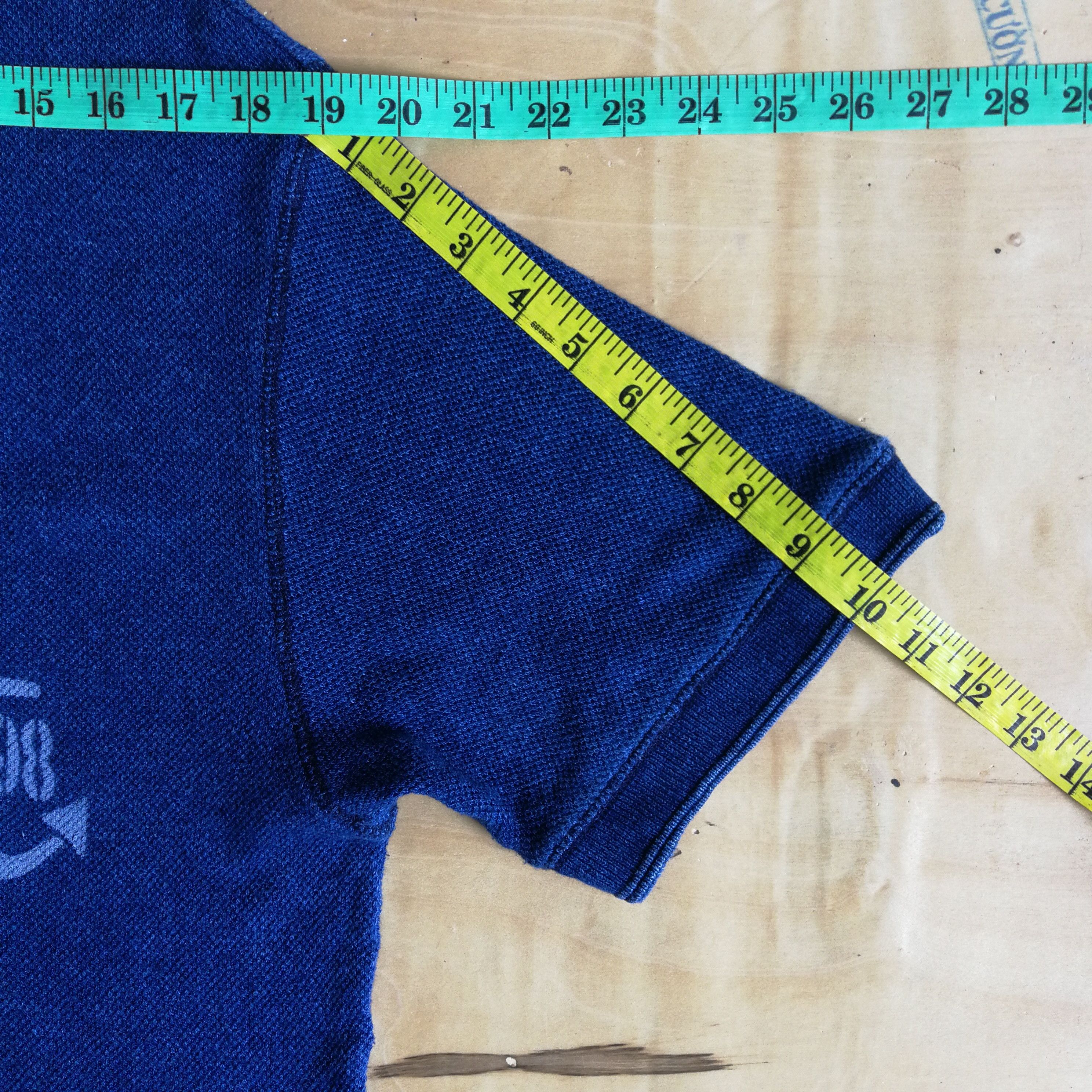 Japanese Brand Japanesebrand Shirt Half Button Indigo Size US L / EU 52-54 / 3 - 17 Thumbnail