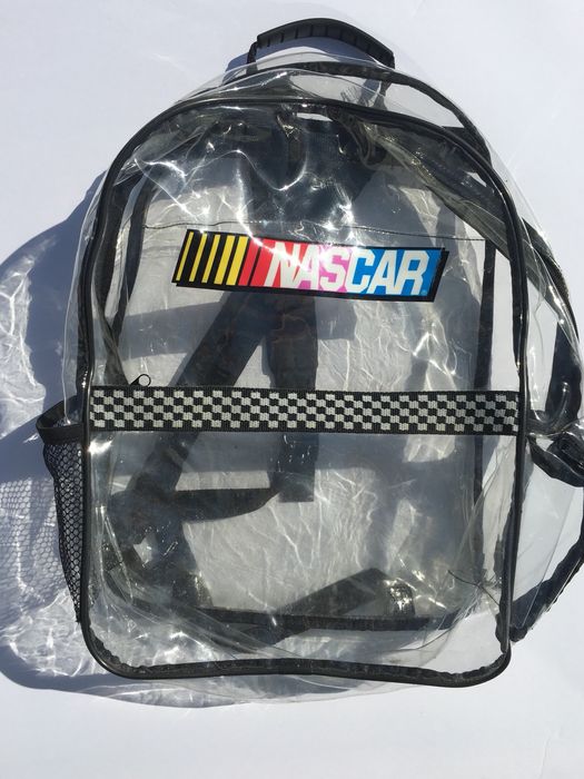 NASCAR Clear NASCAR Backpack | Grailed