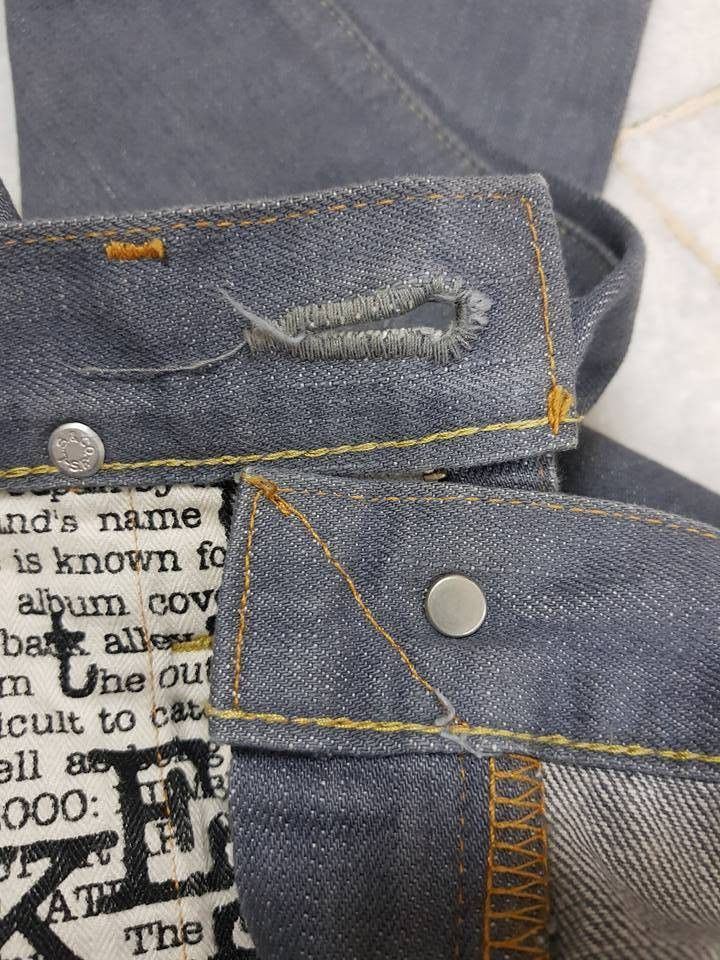 Kazuki Kuraishi × Takahiromiyashita The Soloist. Levis Lefty Jean by Takahiro Miyashita Selvedge Denim Size US 31 - 10 Thumbnail