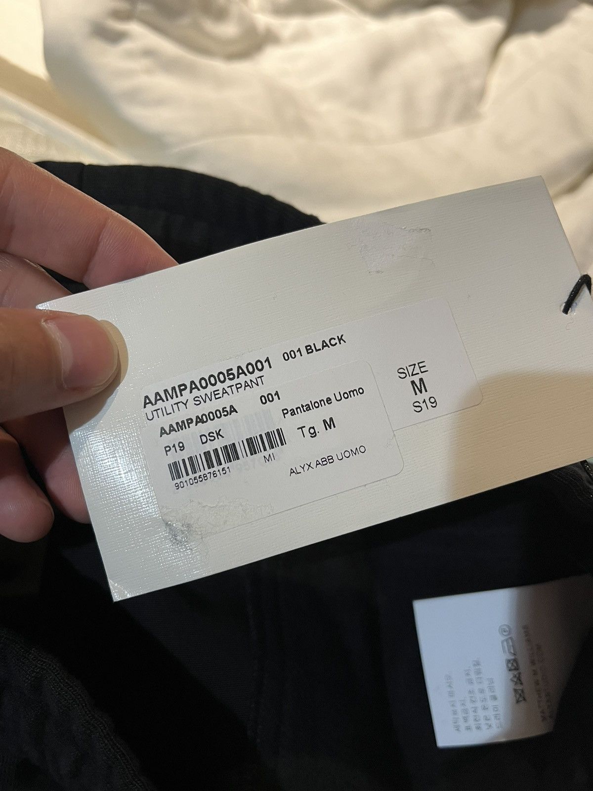 Alyx o1rshd Utility Cargo Strap Black Sweat Pants / Jogger Size US 32 / EU 48 - 11 Thumbnail