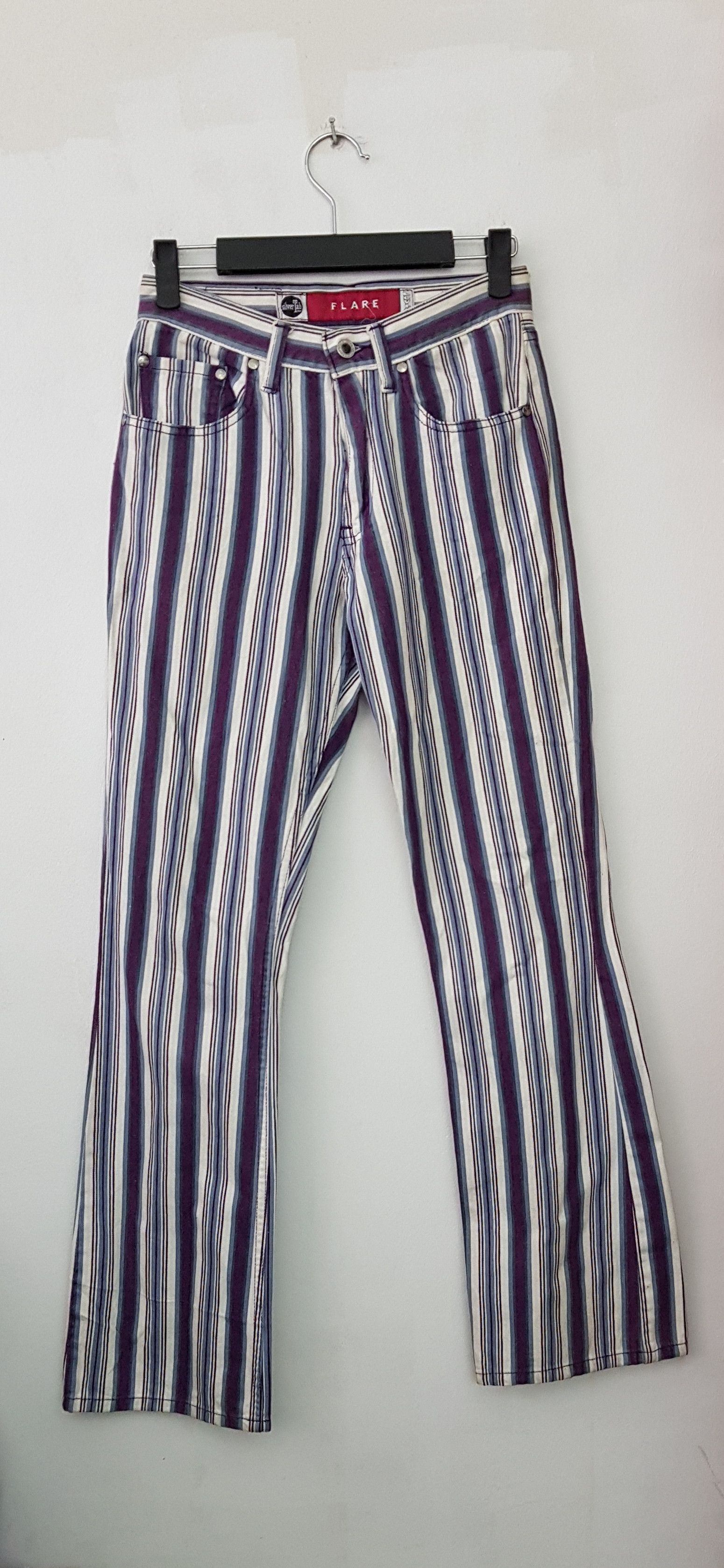 Grailed × Solid and Striped Vintage Rare Silvertab Flare Jeans Pants Size US 27 - 10 Thumbnail