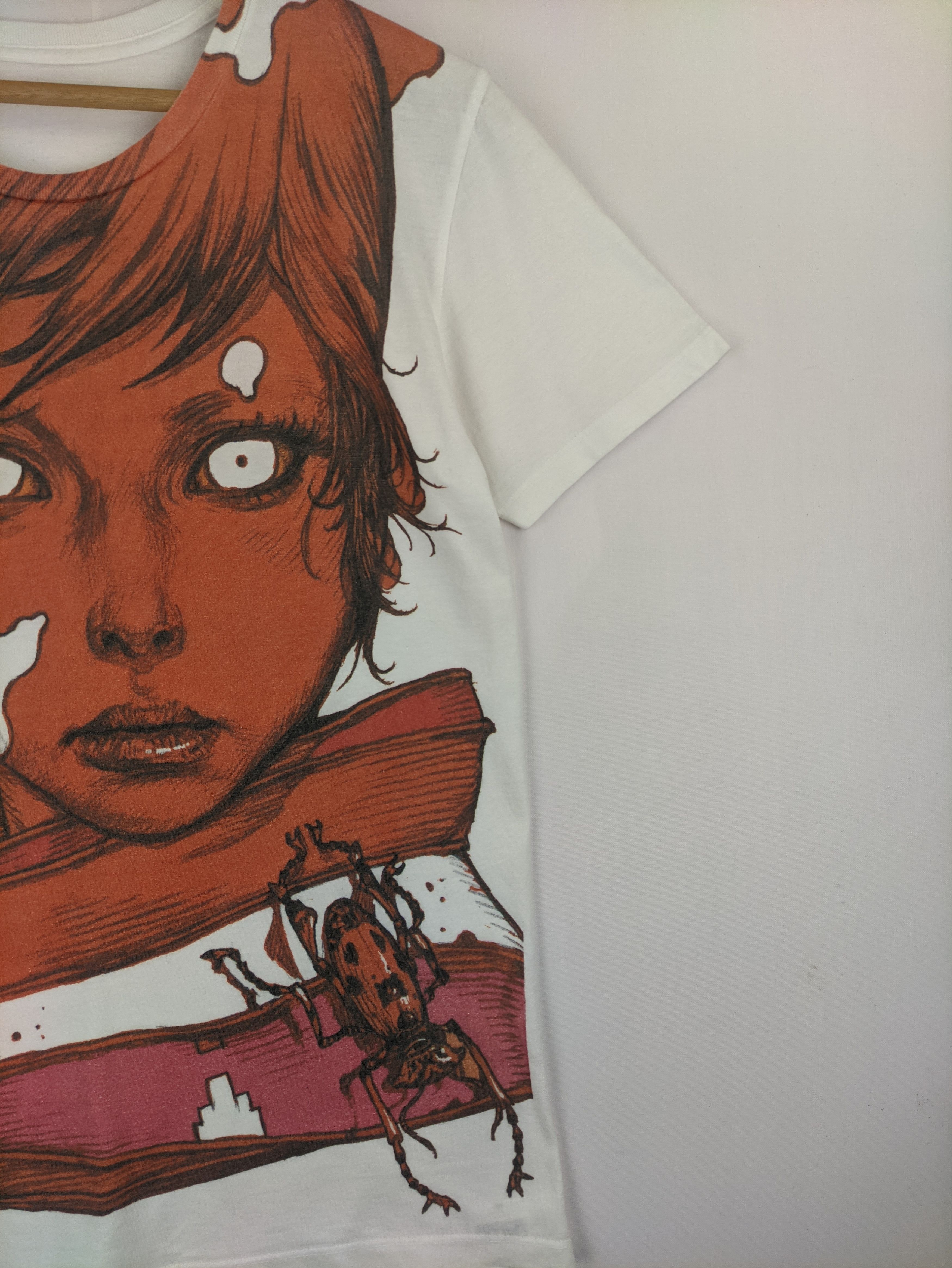 Japanese Brand Steals🔥T Shirt Art Abstract Face Printed Tee(Combo Tee PM) Size S / US 4 / IT 40 - 2 Thumbnail