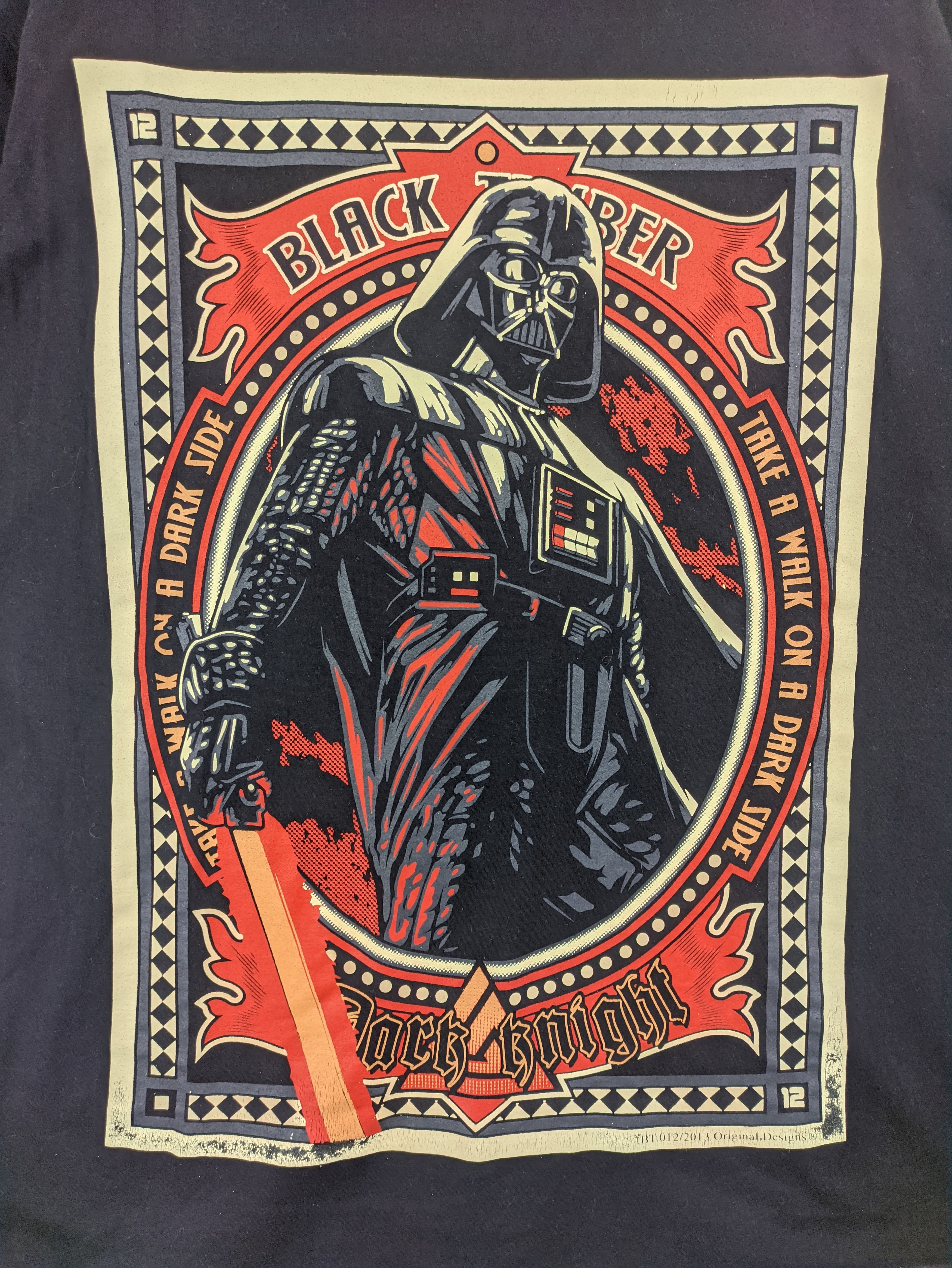 Star Wars Steals🔥T Shirt Darth Vader Black Timber Tee Size US L / EU 52-54 / 3 - 2 Thumbnail