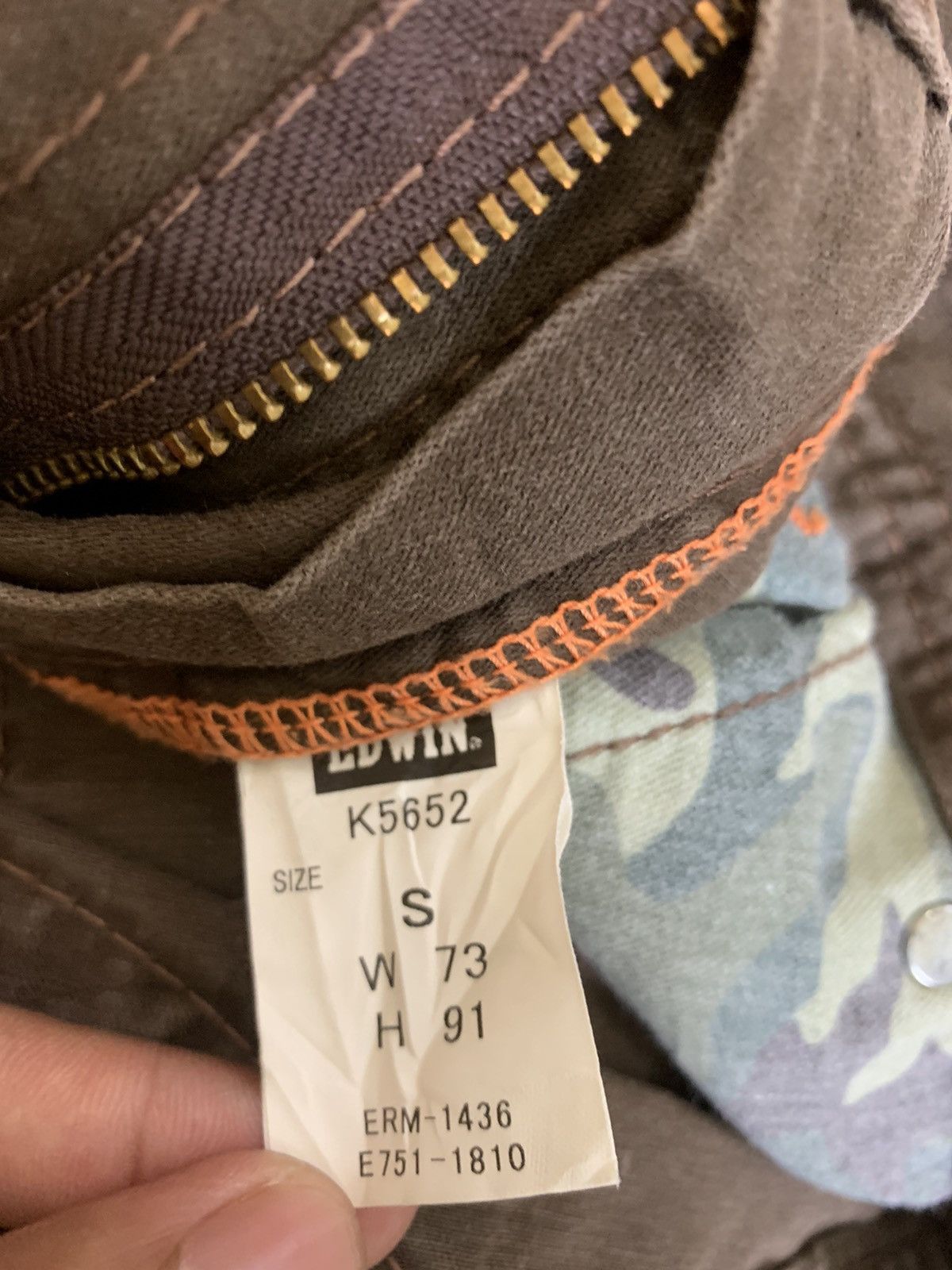 Edwin Edwin 505 Khaki Bondage Cargo Punk Travis Scott Style Size US 30 / EU 46 - 9 Thumbnail