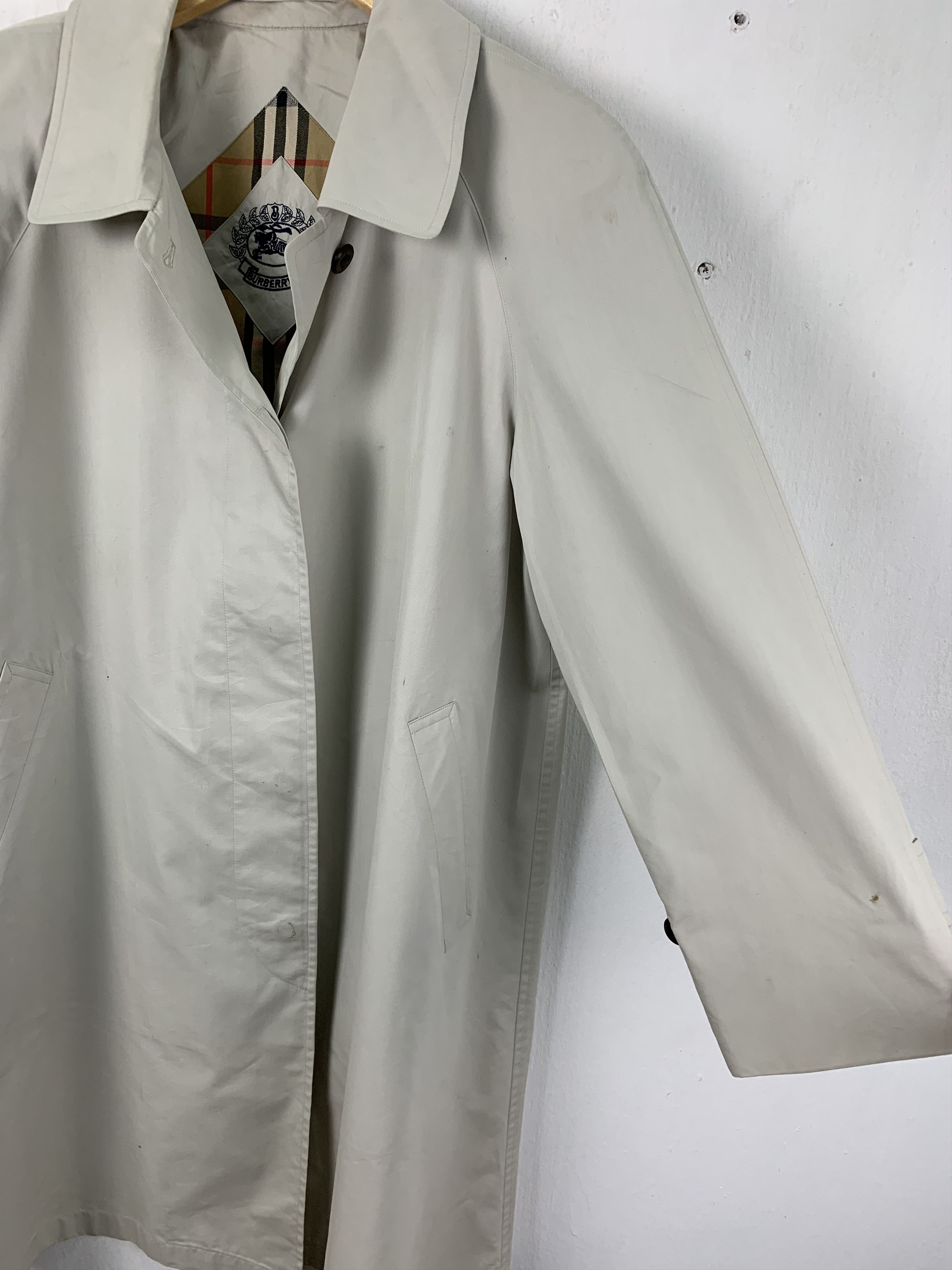 Burberry 🔥BURBERRY🔥Vintage Burberry Trench Coat Parka Jacket #143 Size US XL / EU 56 / 4 - 8 Thumbnail
