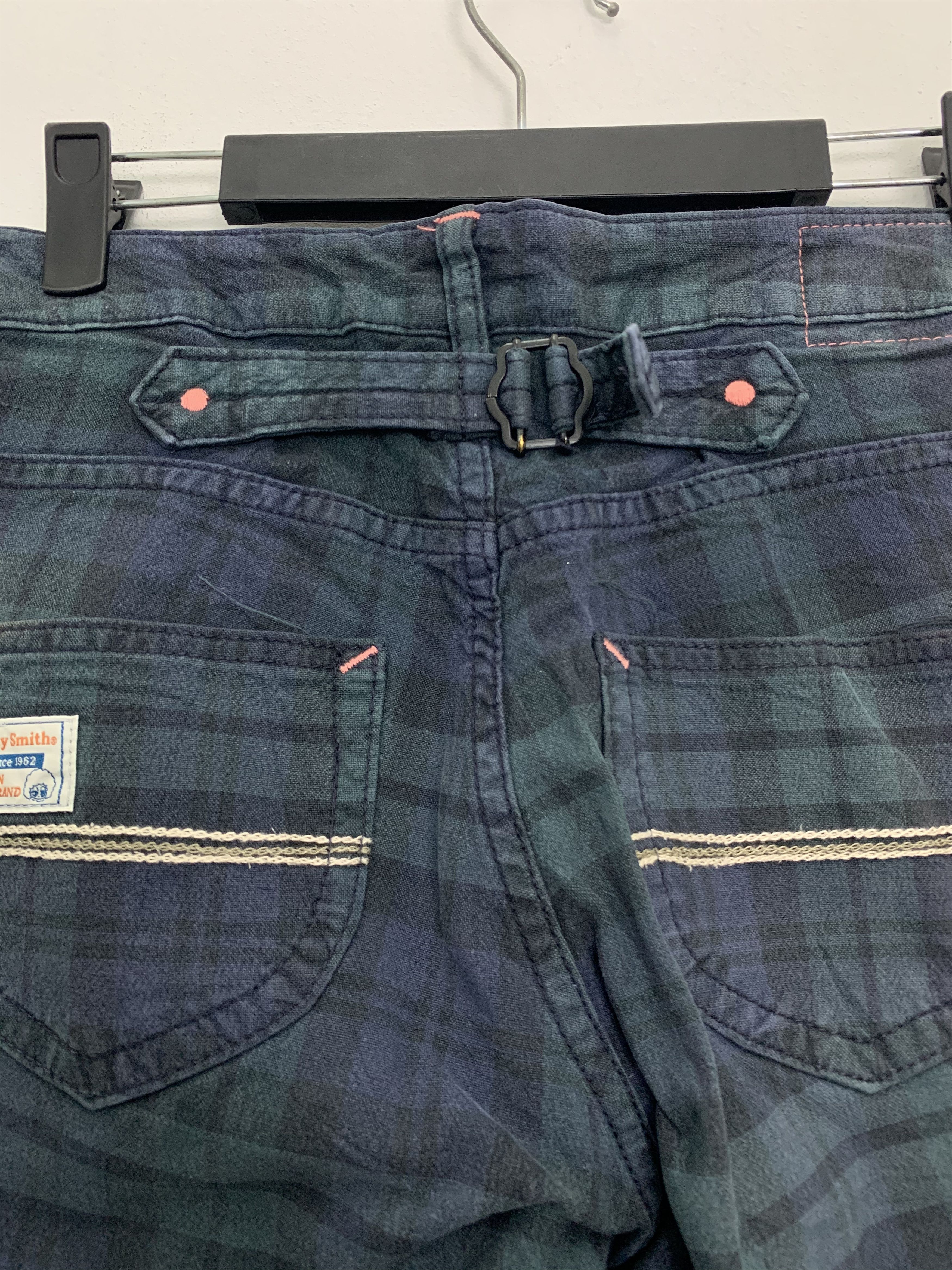 Japanese Brand ❗️❗️❗️Casual Pants BETTY SMTIH Buckle Belt Over The Stripe Size US 29 - 7 Thumbnail