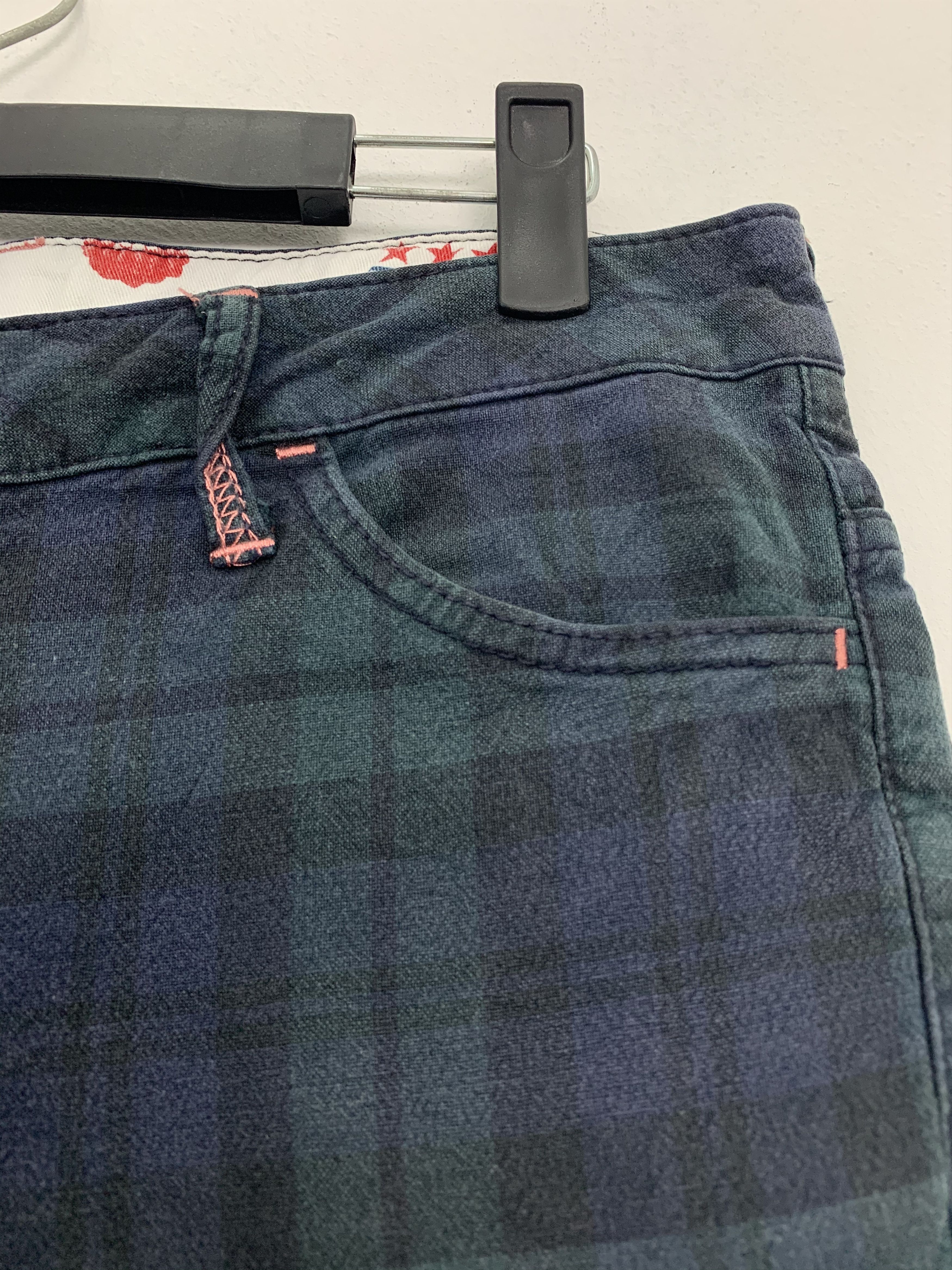 Japanese Brand ❗️❗️❗️Casual Pants BETTY SMTIH Buckle Belt Over The Stripe Size US 29 - 4 Thumbnail