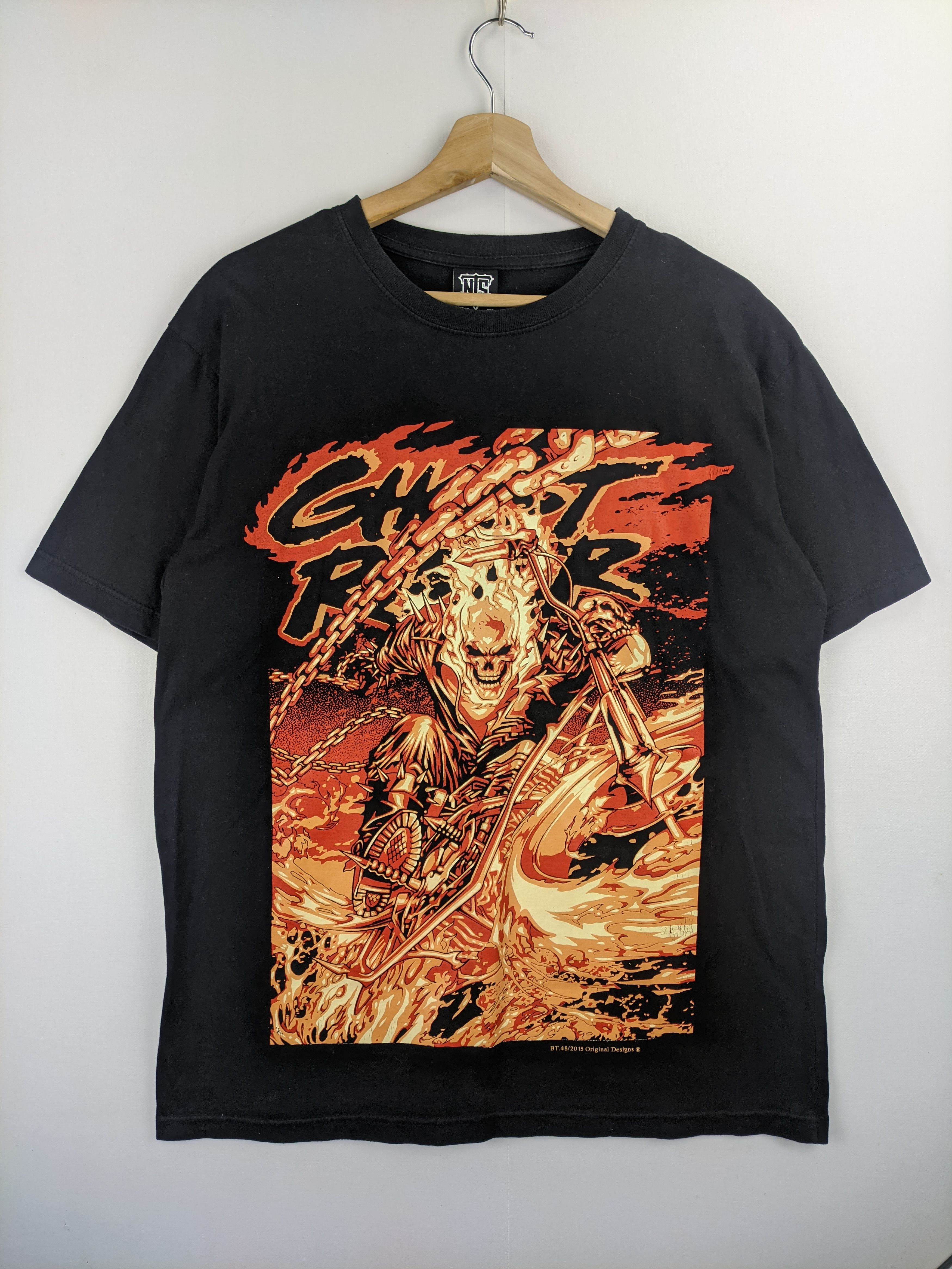 Marvel Comics Steals🔥Marvel Ghost Rider T Shirt Bootleg(Combo Tee PM) Size US L / EU 52-54 / 3 - 1 Thumbnail