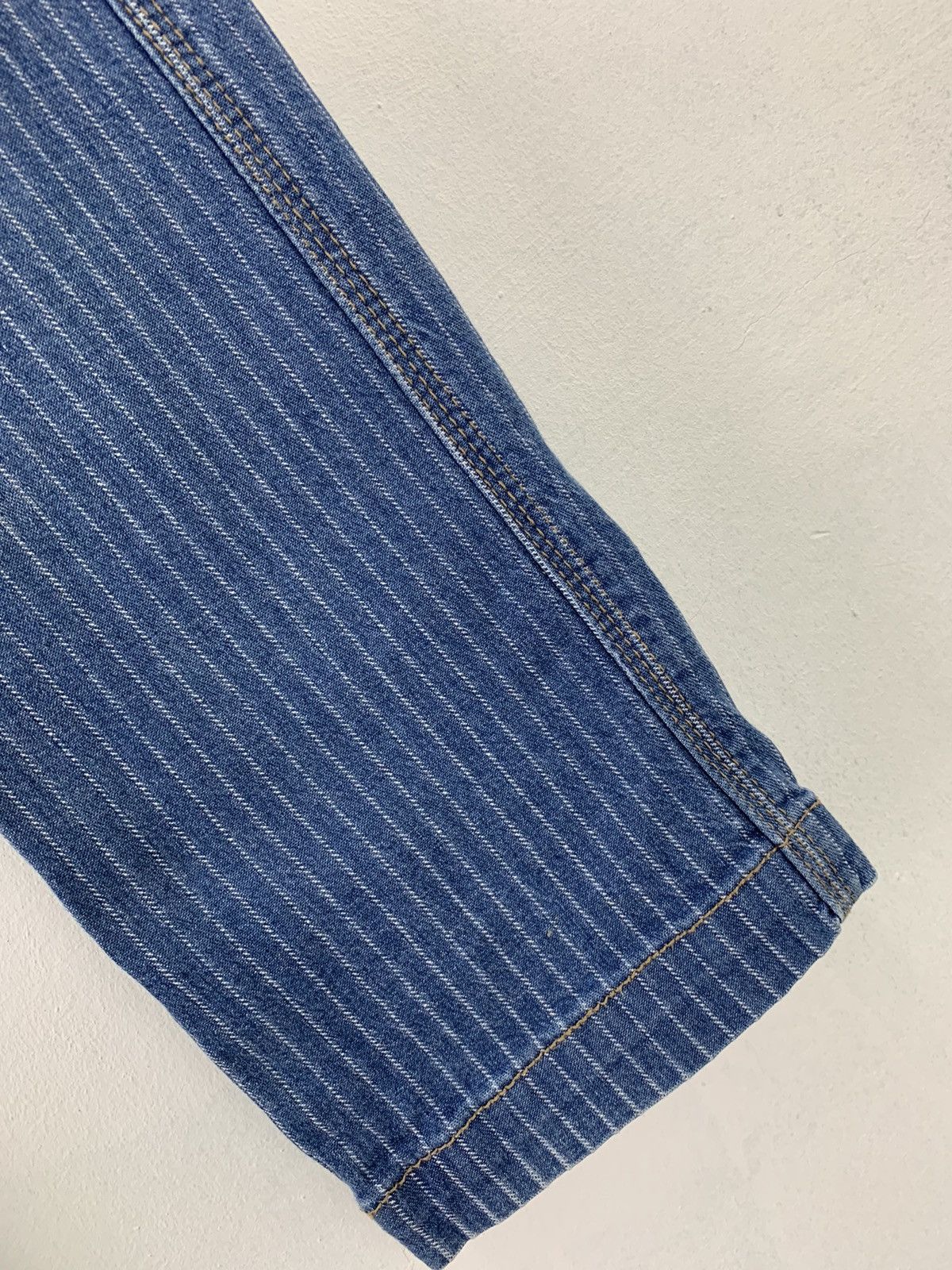 If Six Was Nine Cargo Pants Dogman Over The Stripes Multipocket Double Knee Size US 29 - 9 Thumbnail