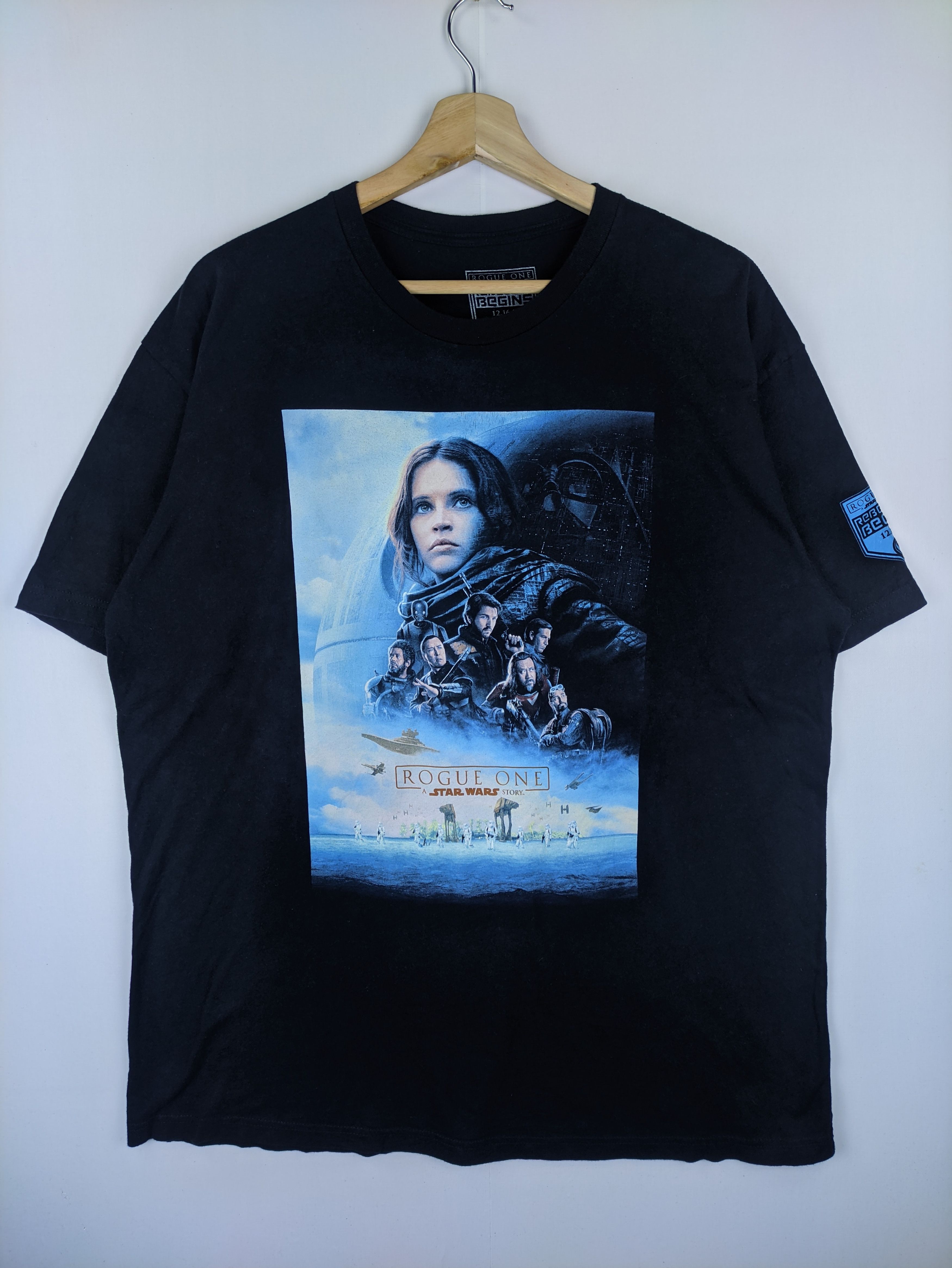 Star Wars Steals🔥T Shirt Star Wars Story Rogue One Tee(Combo Tee PM) Size US XL / EU 56 / 4 - 1 Thumbnail