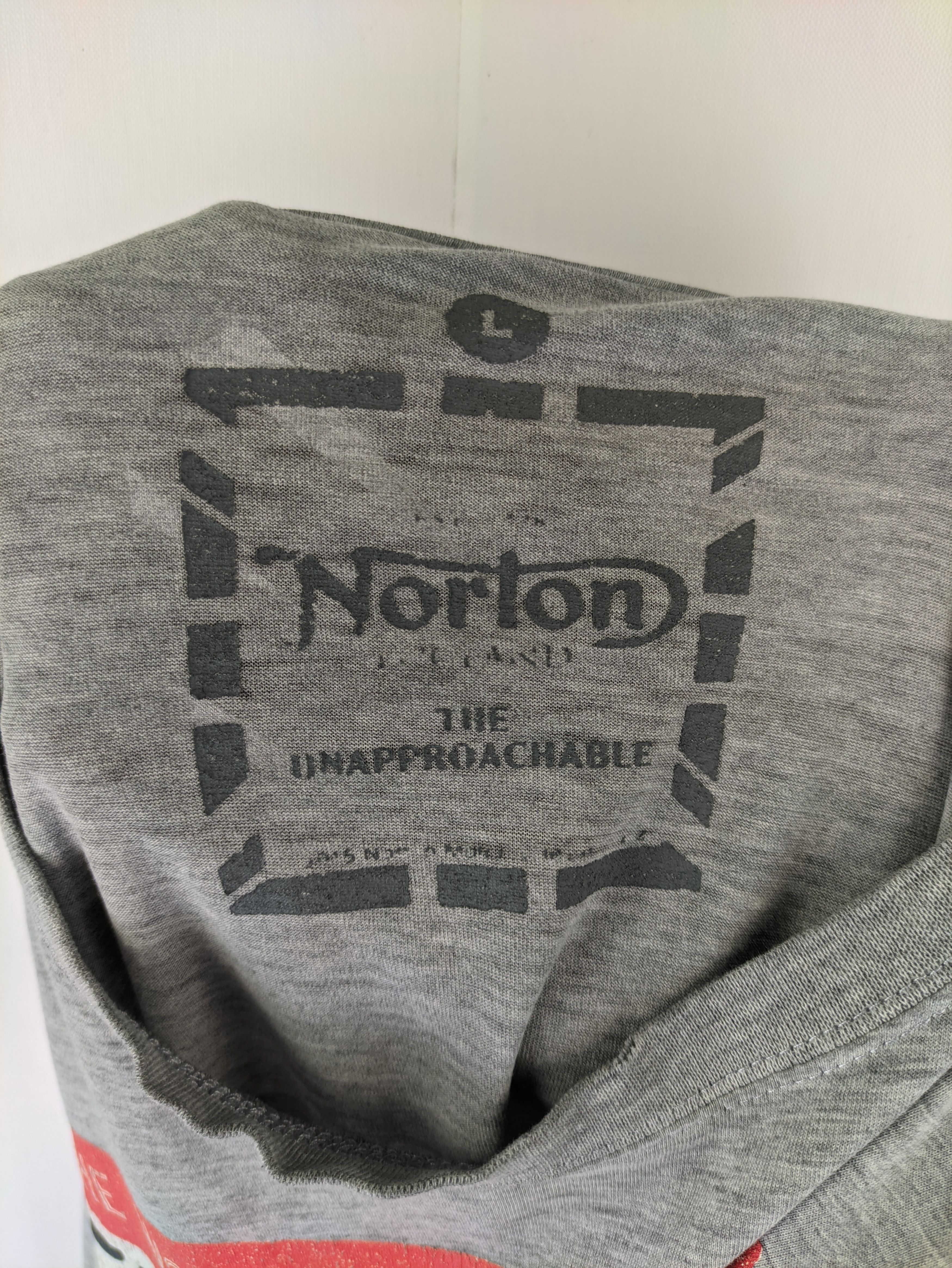 Norton × Vintage Steals🔥Vintage T Shirt Norton Racing Tee(Combo Tee PM) Size US XL / EU 56 / 4 - 4 Thumbnail