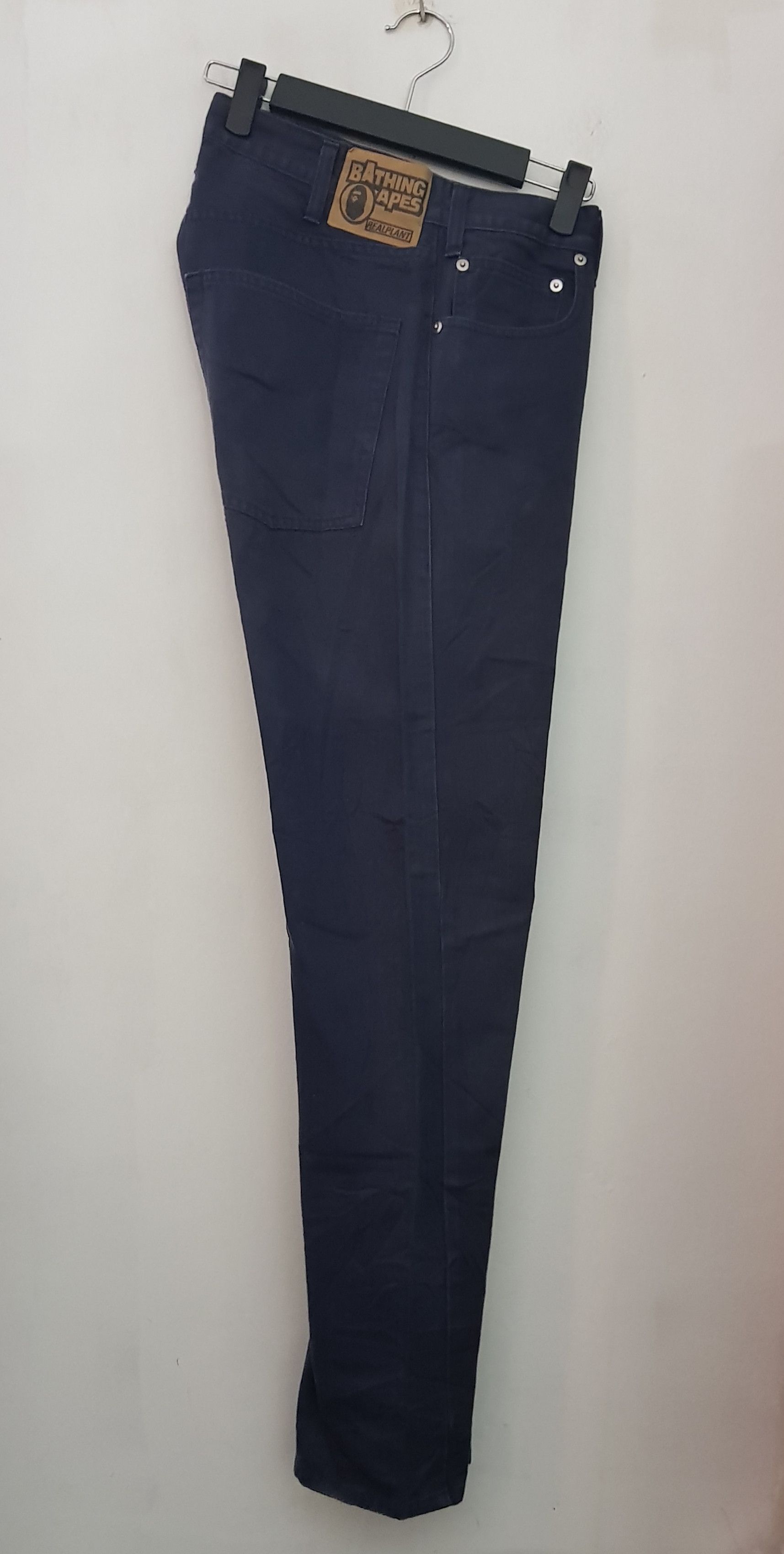 Bape Bathing Ape Denim Pants Size US 31 - 3 Thumbnail