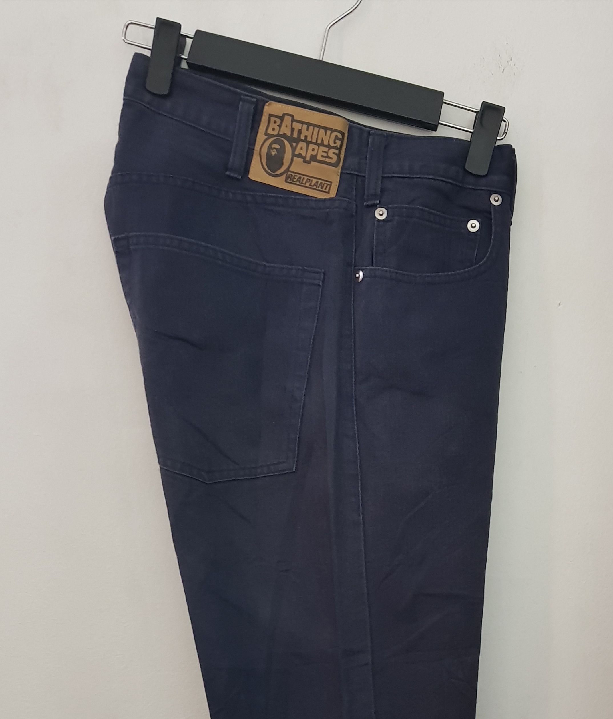 Bape Bathing Ape Denim Pants Size US 31 - 1 Thumbnail