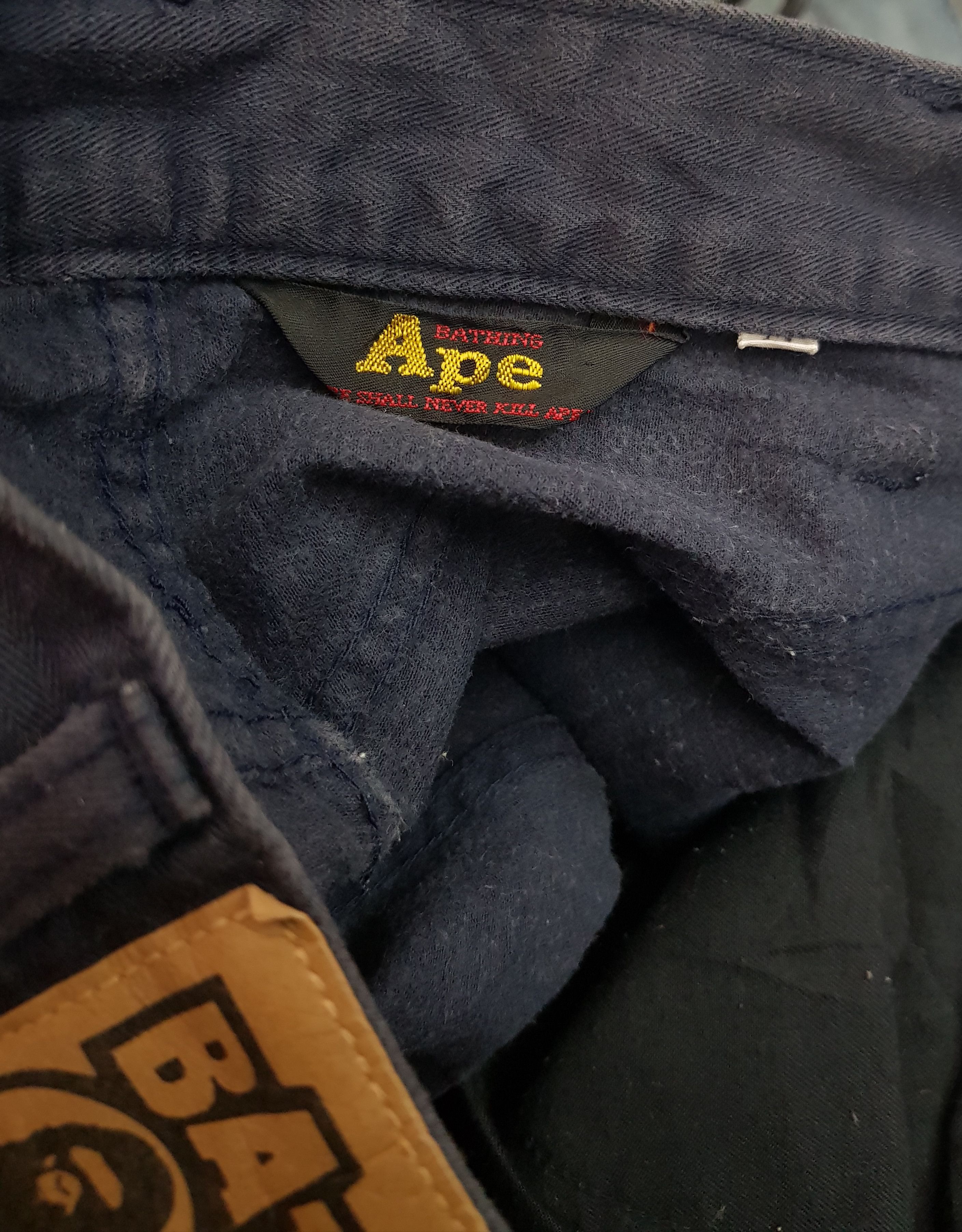 Bape Bathing Ape Denim Pants Size US 31 - 9 Thumbnail