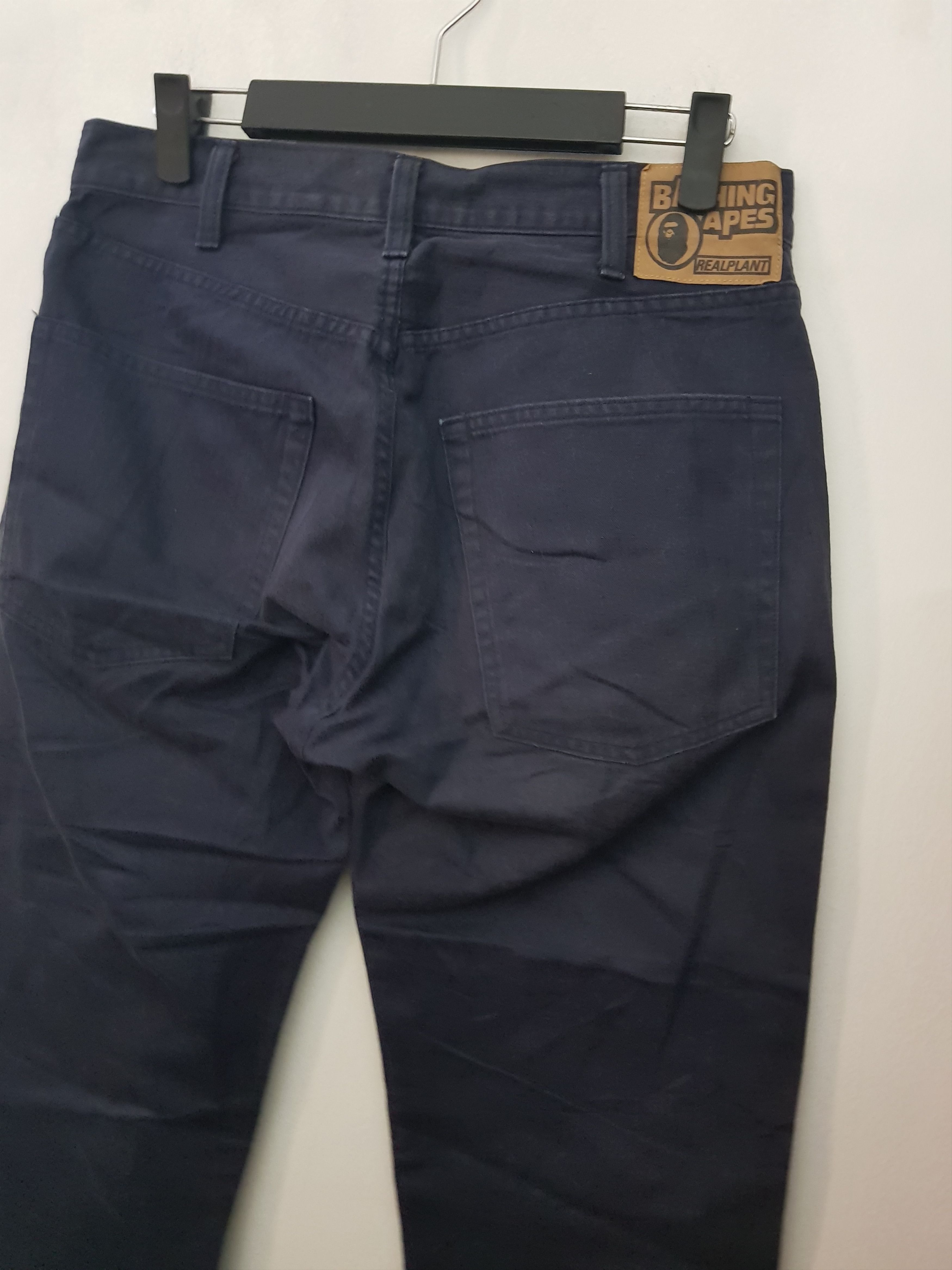 Bape Bathing Ape Denim Pants Size US 31 - 2 Thumbnail