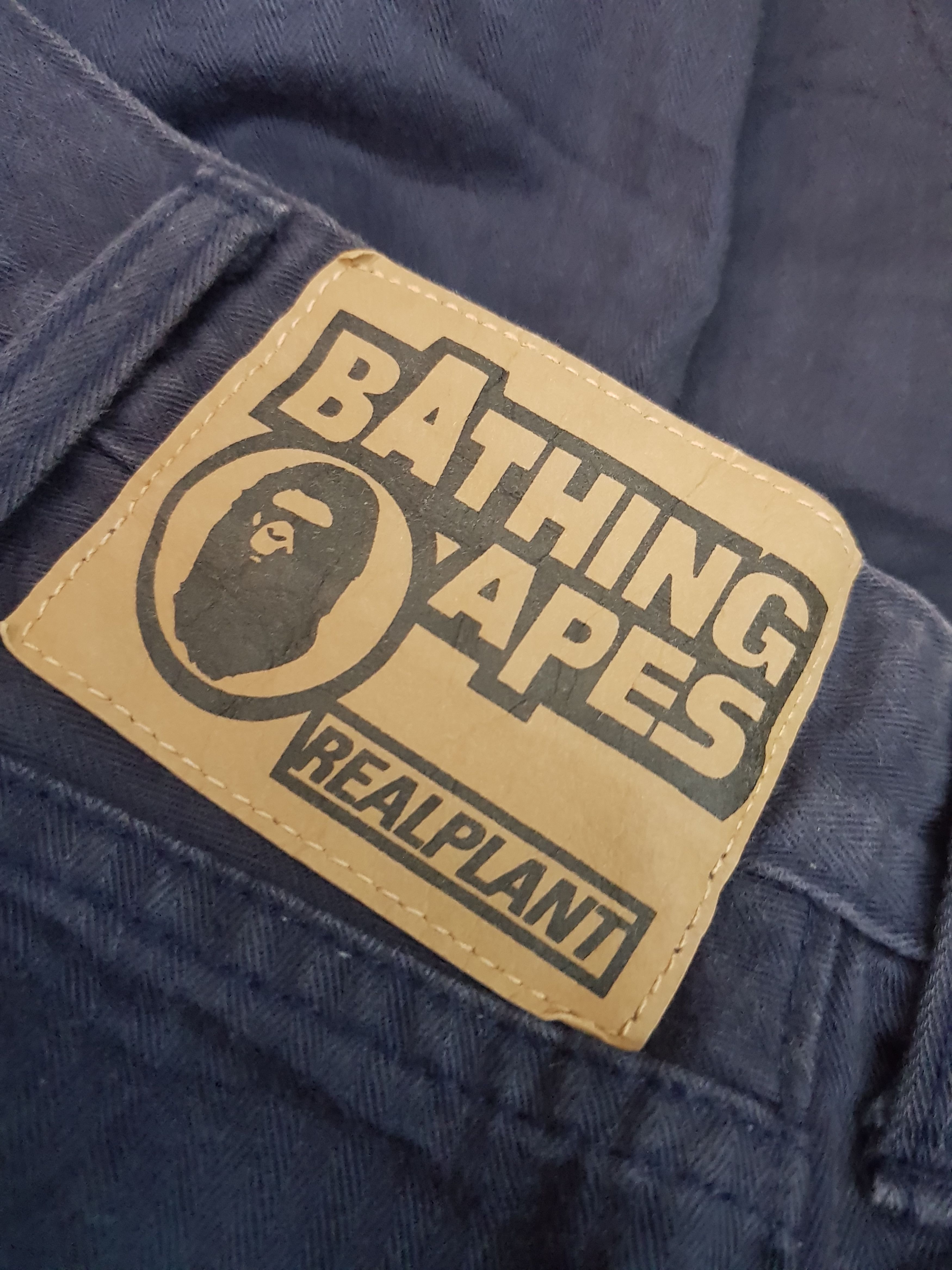 Bape Bathing Ape Denim Pants Size US 31 - 10 Thumbnail