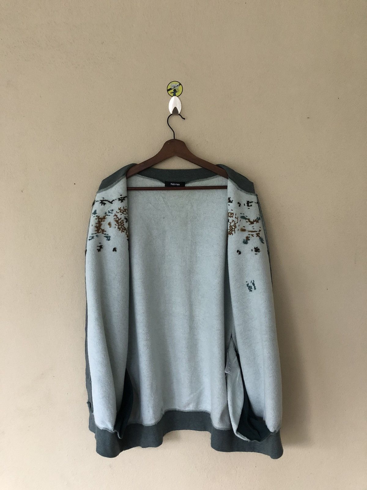 Issey Miyake × Japanese Brand Ne-Net by Issey Miyake Button Down Sweatshirt Size US M / EU 48-50 / 2 - 9 Thumbnail