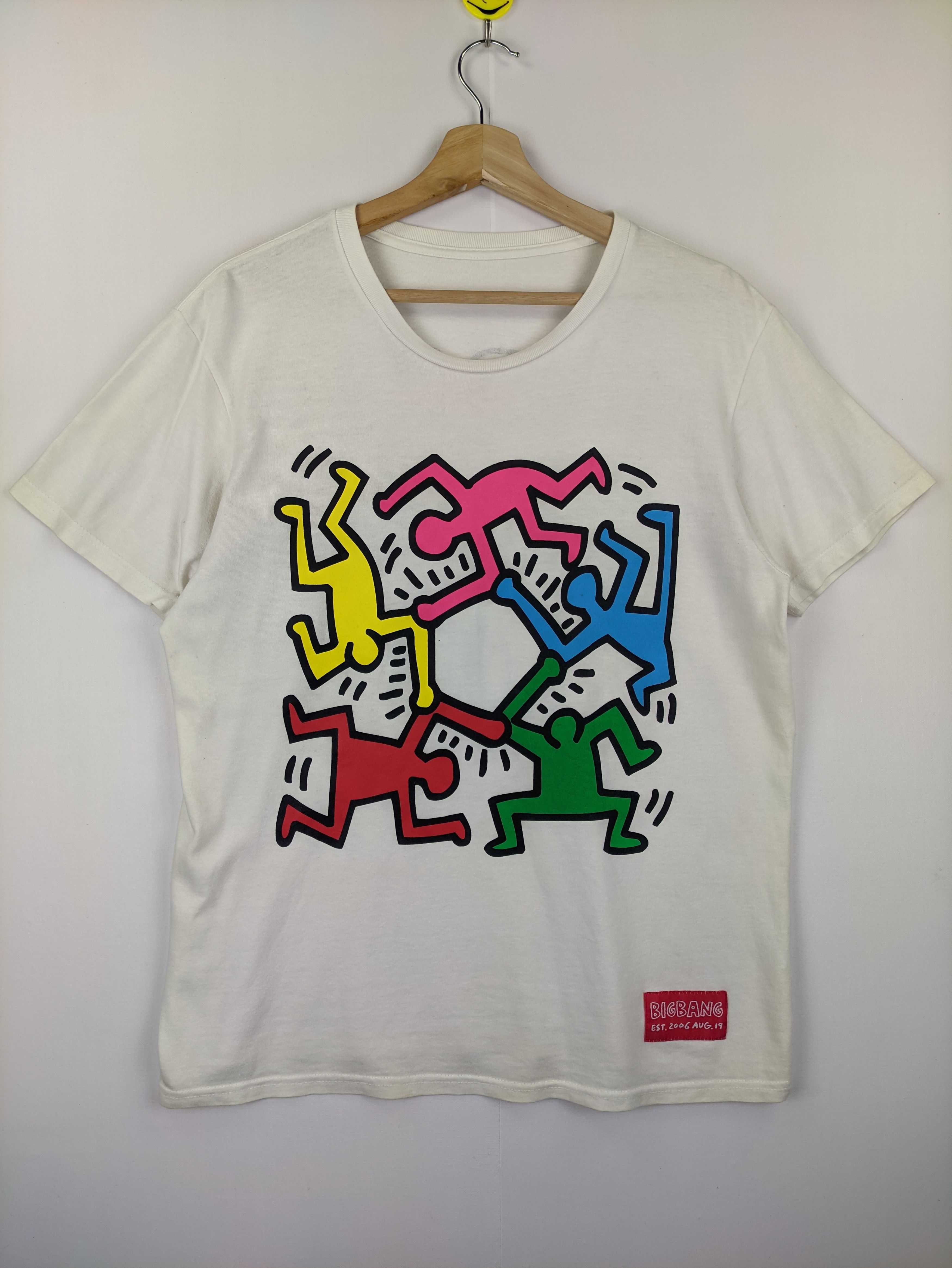 Keith Haring Steals🔥T Shirt Keith Haring BigBang Tee(Combo Tee PM) Size US M / EU 48-50 / 2 - 1 Thumbnail