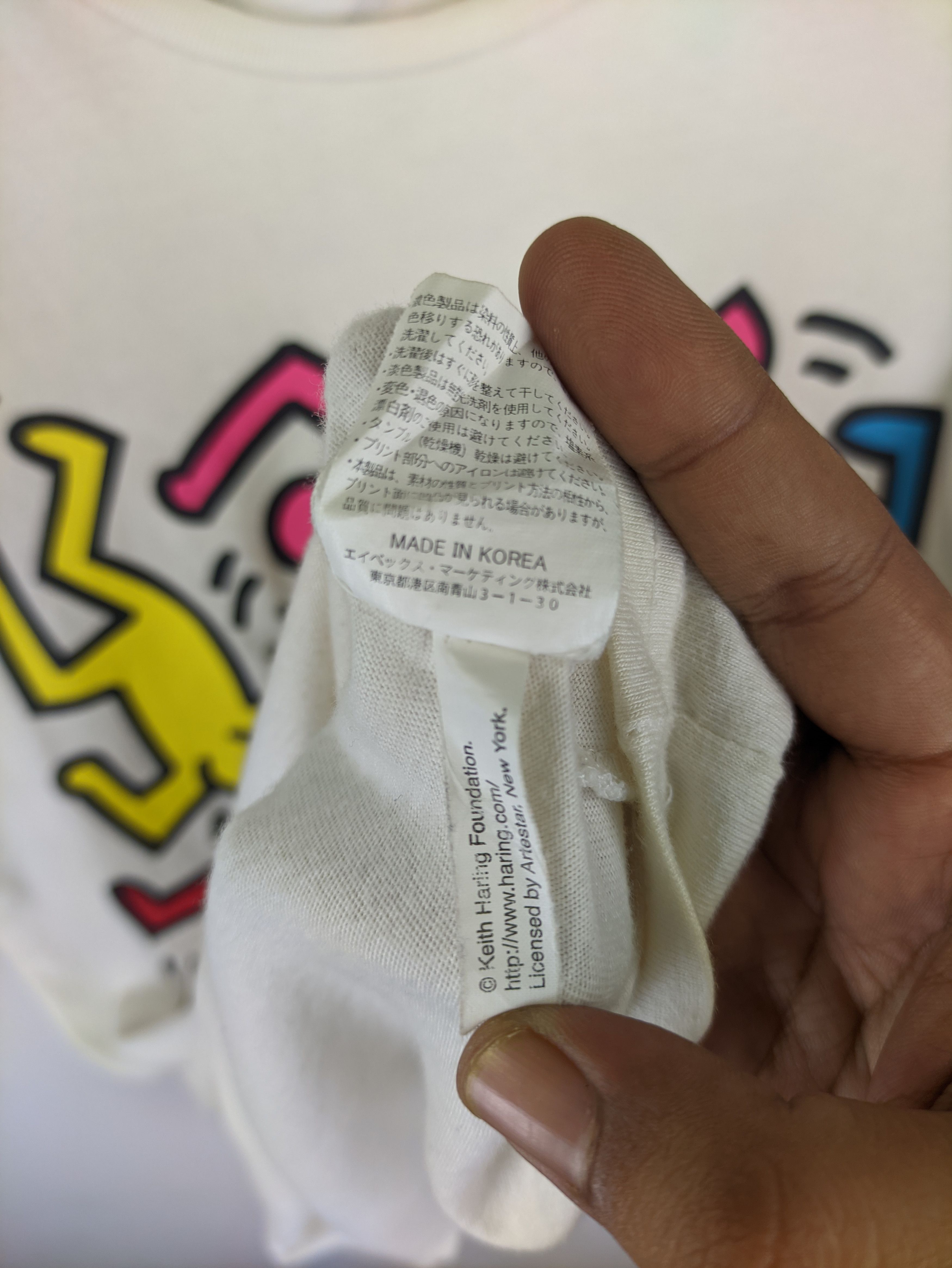 Keith Haring Steals🔥T Shirt Keith Haring BigBang Tee(Combo Tee PM) Size US M / EU 48-50 / 2 - 3 Thumbnail