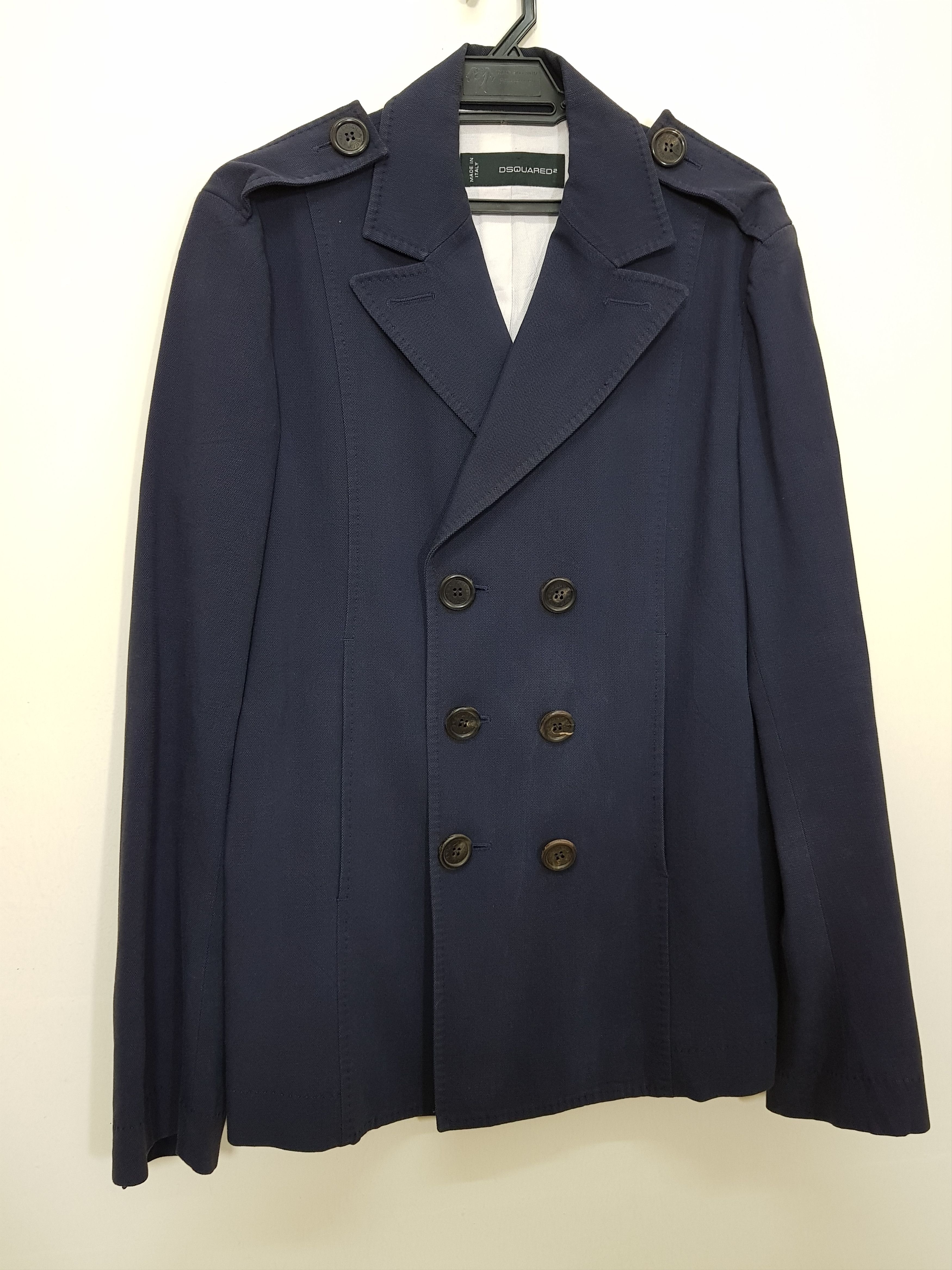 Dsquared2 DSQUARED2 - BLAZER JACKET 48 BLUE Size 48R - 2 Thumbnail