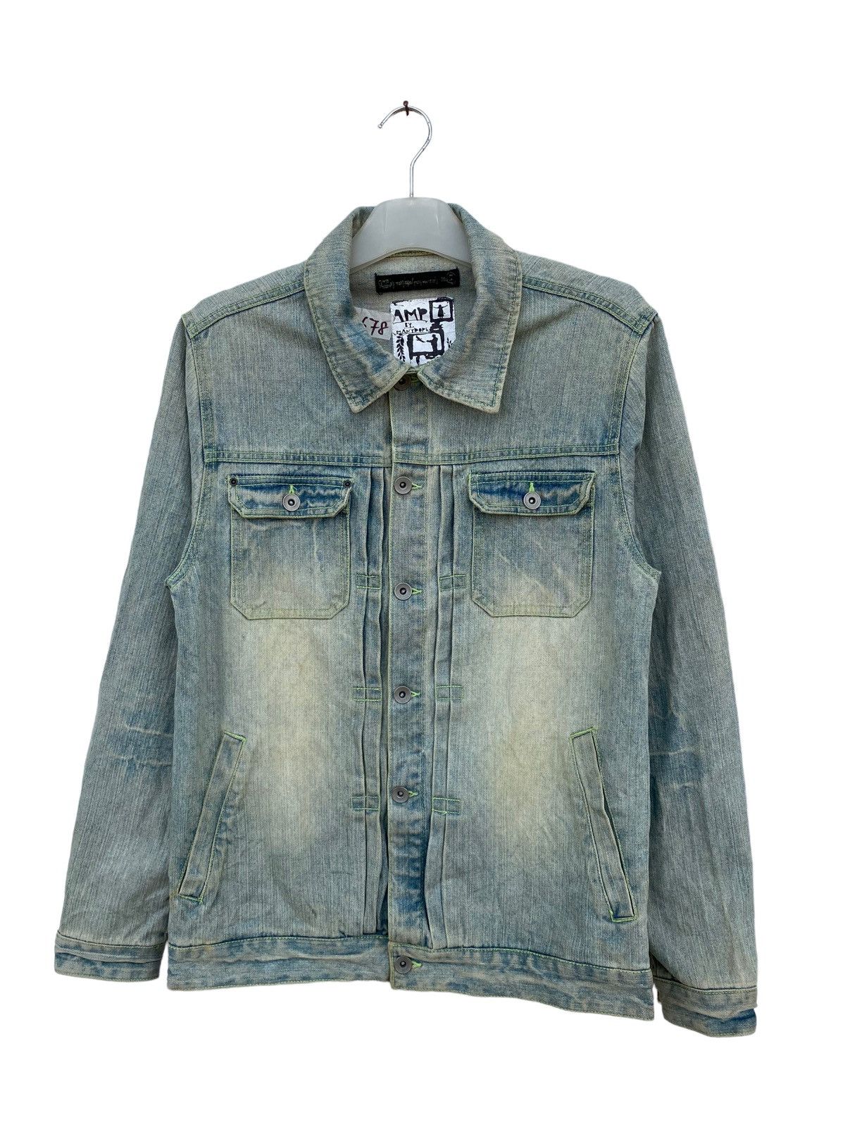 Japanese Brand AMP by ManyDope Trucker Jacket Size US M / EU 48-50 / 2 - 1 Thumbnail