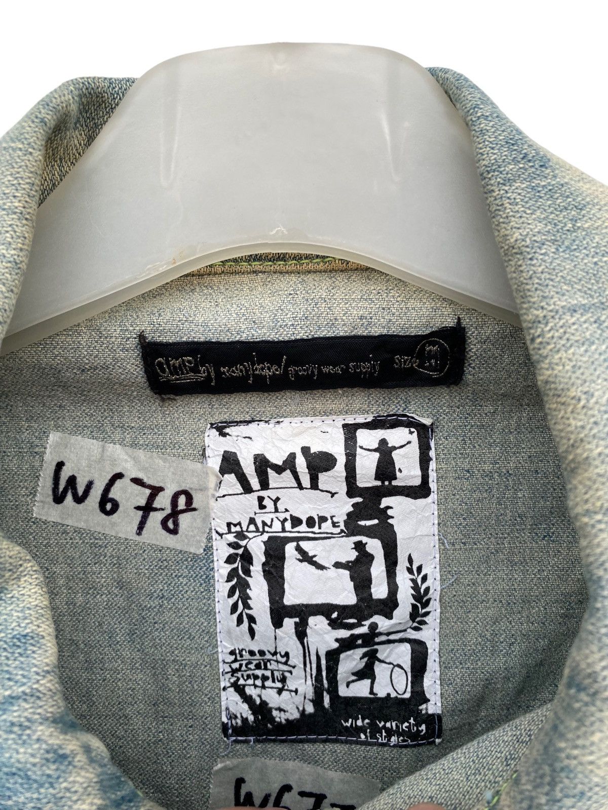 Japanese Brand AMP by ManyDope Trucker Jacket Size US M / EU 48-50 / 2 - 3 Thumbnail