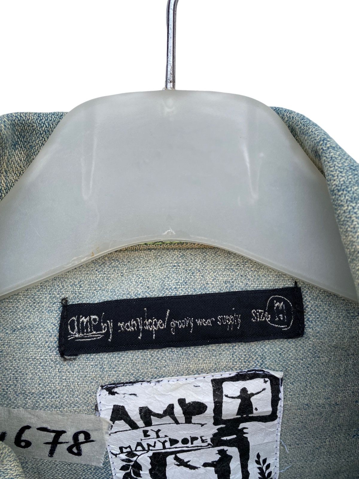 Japanese Brand AMP by ManyDope Trucker Jacket Size US M / EU 48-50 / 2 - 4 Thumbnail