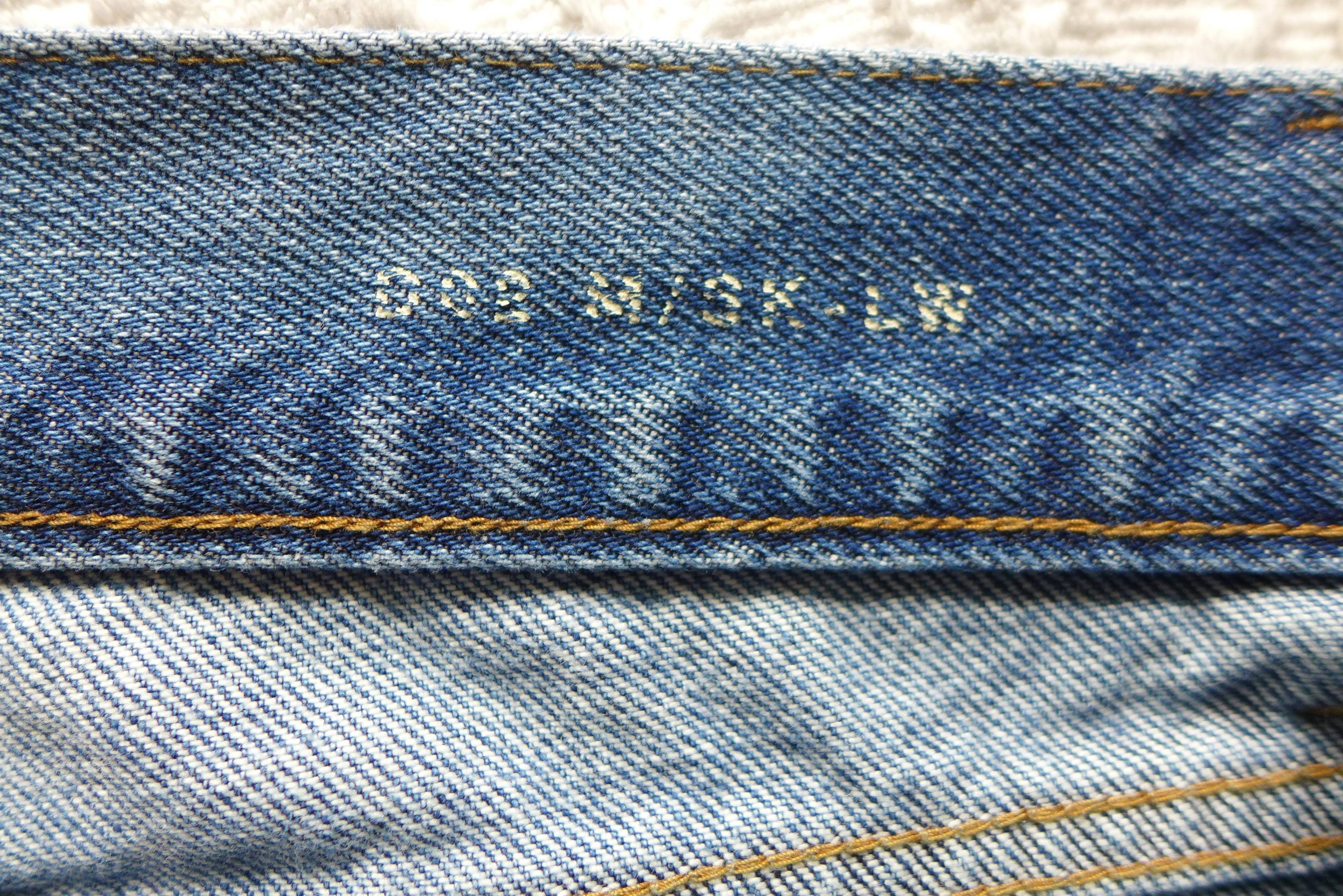 Saint Laurent D02 Washed Blue Denim Jeans
