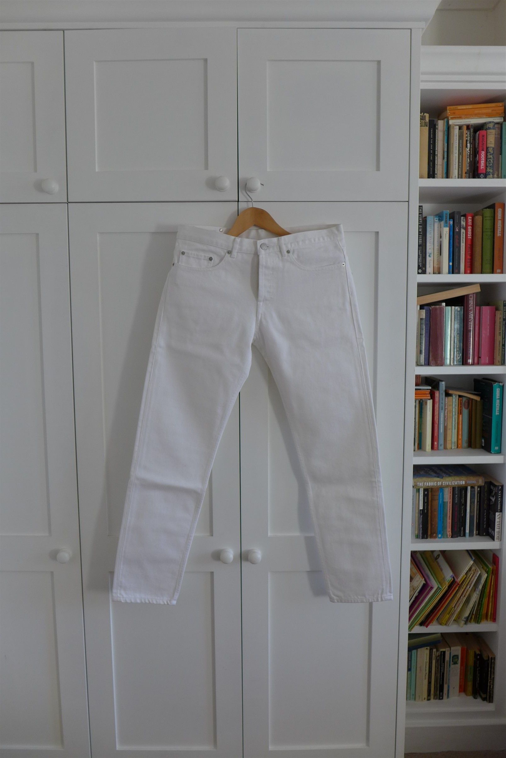 Dries Van Noten SS20 Pender White Denim Jeans