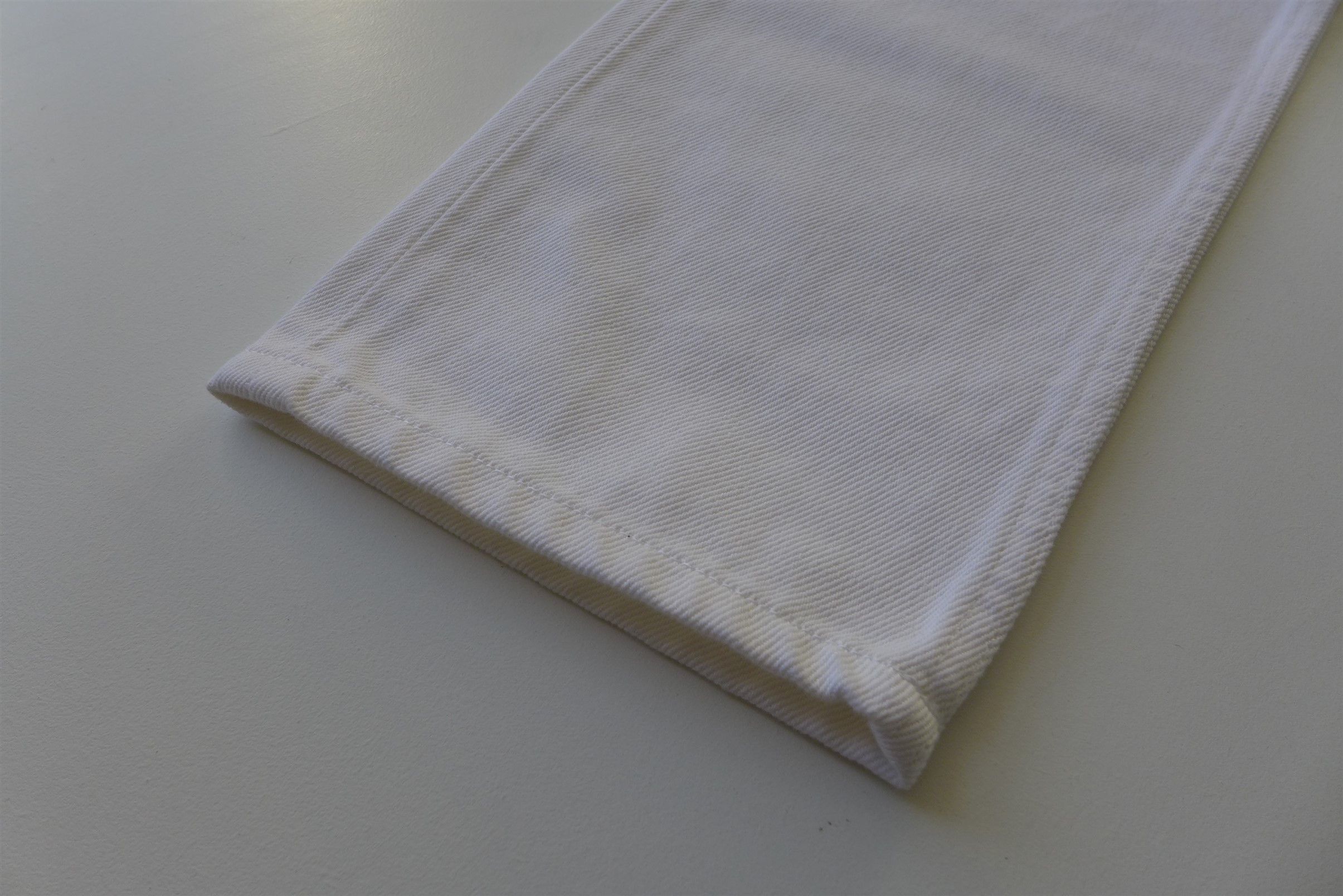 Dries Van Noten SS20 Pender White Denim Jeans