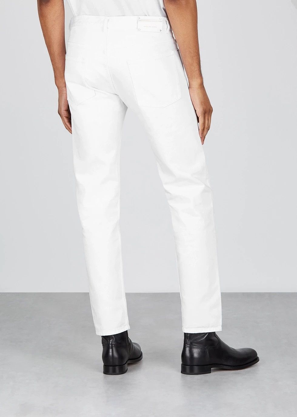 Dries Van Noten SS20 Pender White Denim Jeans