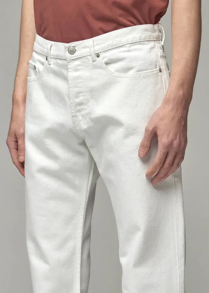 Dries Van Noten SS20 Pender White Denim Jeans