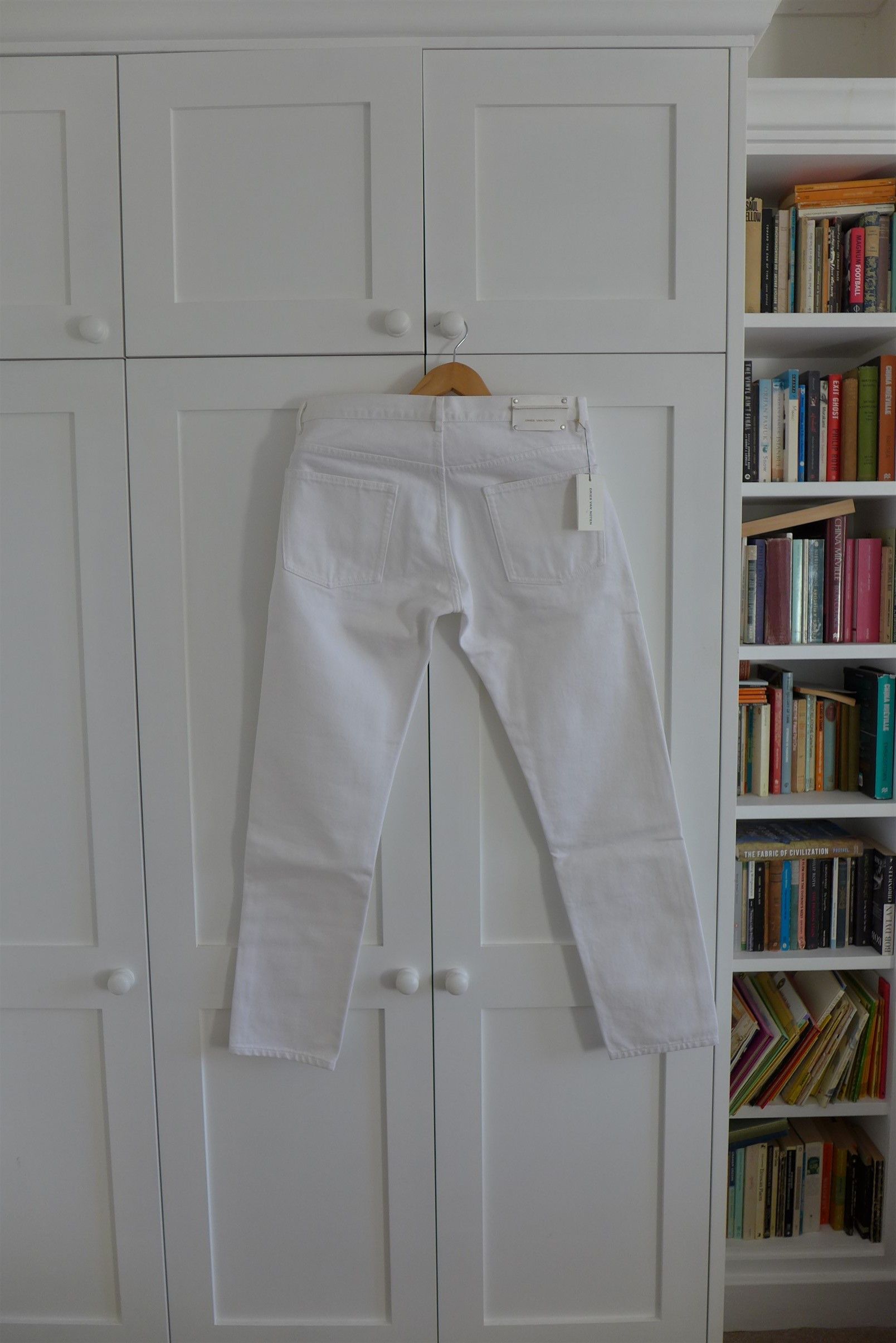 Dries Van Noten SS20 Pender White Denim Jeans