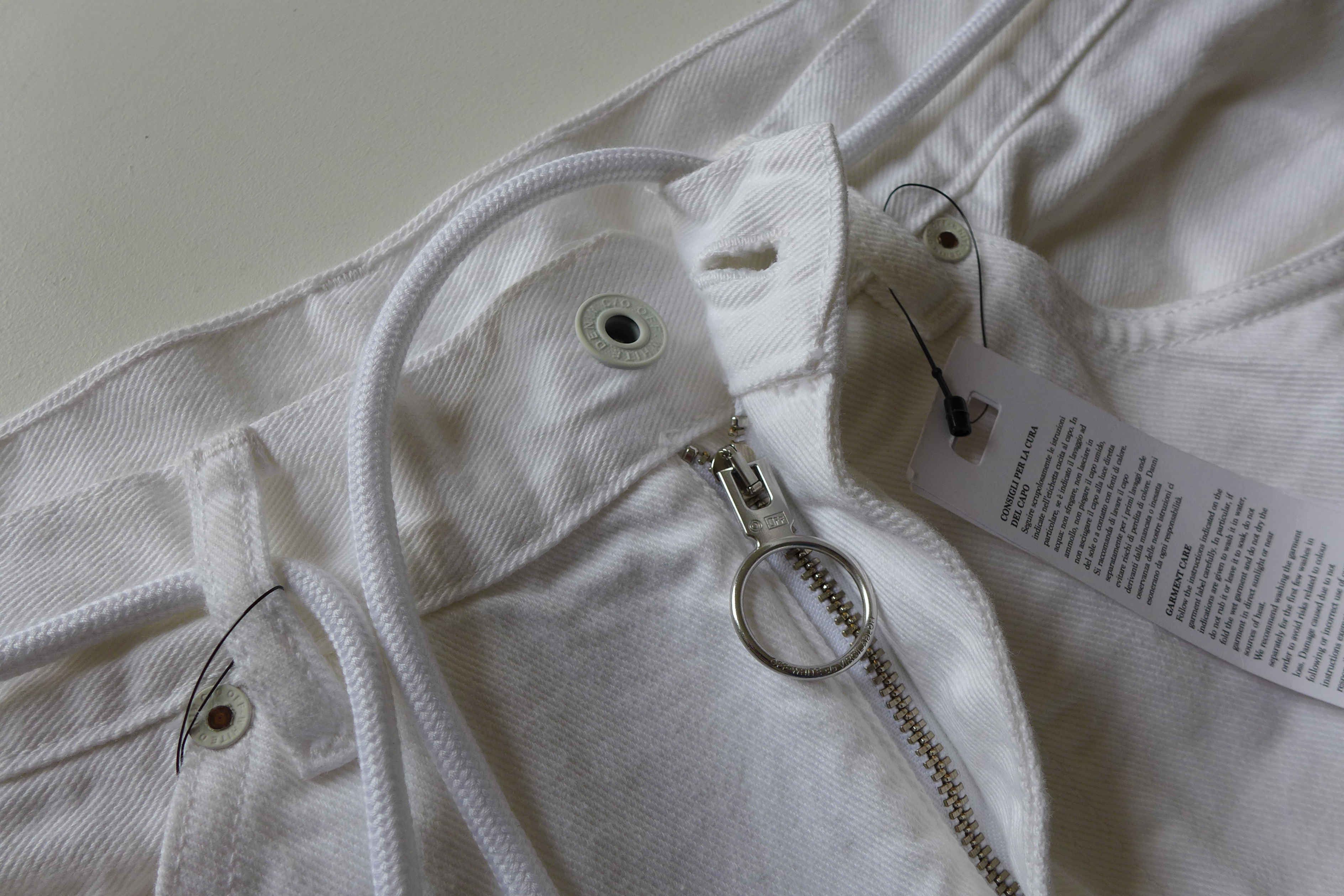 Off-White Off-White White Back Dart Denim Jeans Size US 34 / EU 50 - 12 Thumbnail