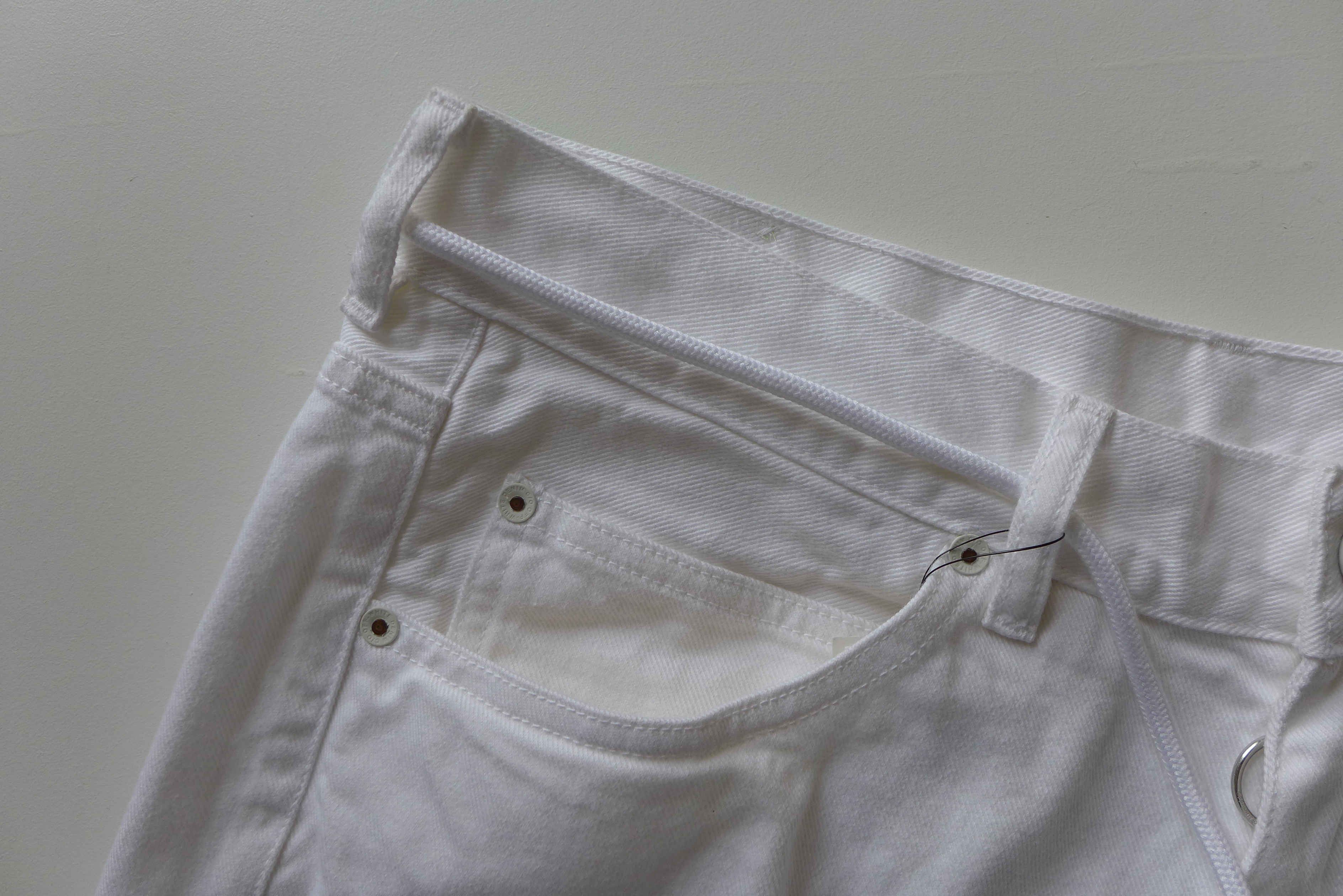Off-White Off-White White Back Dart Denim Jeans Size US 34 / EU 50 - 13 Thumbnail