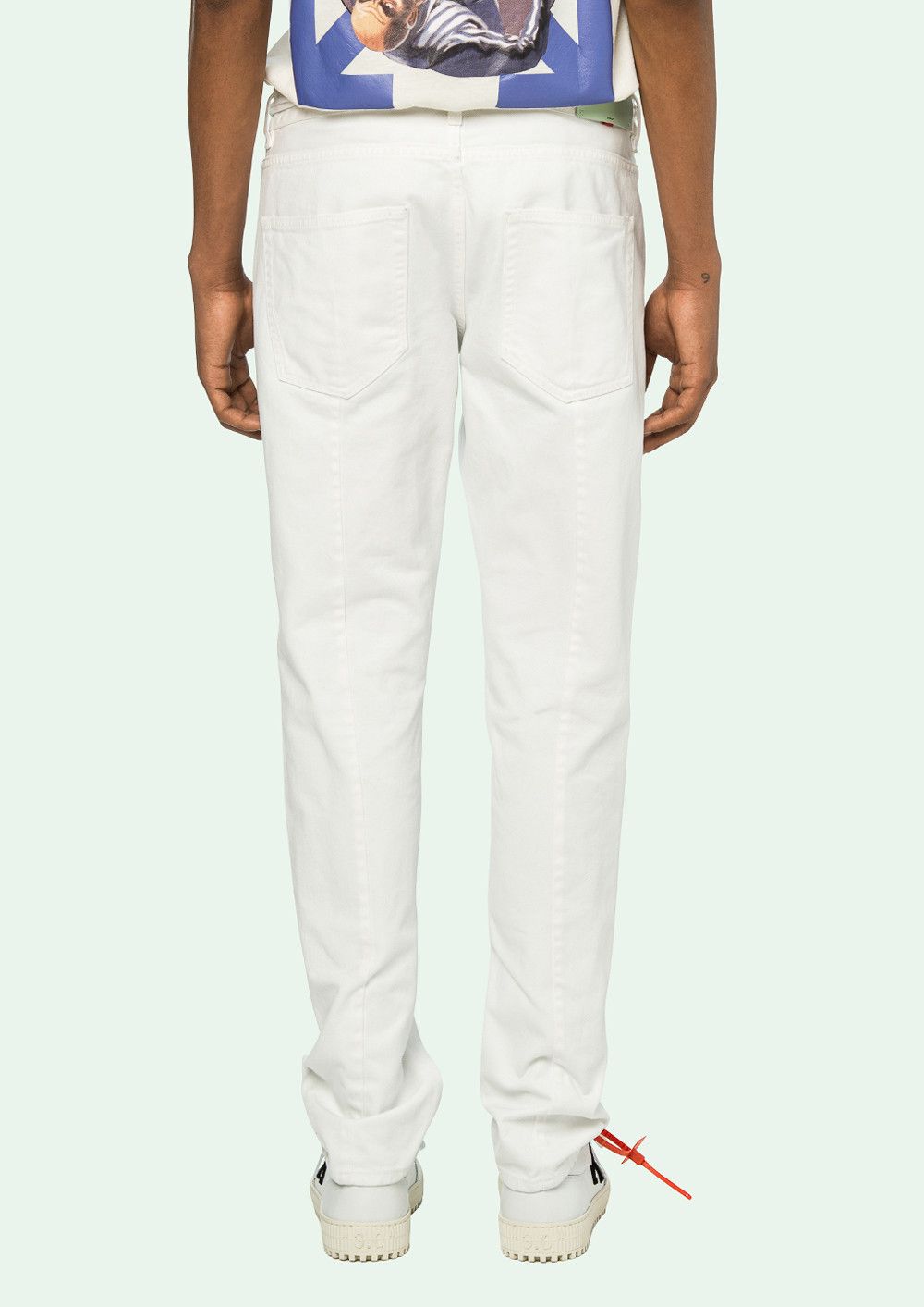 Off-White Off-White White Back Dart Denim Jeans Size US 34 / EU 50 - 3 Thumbnail
