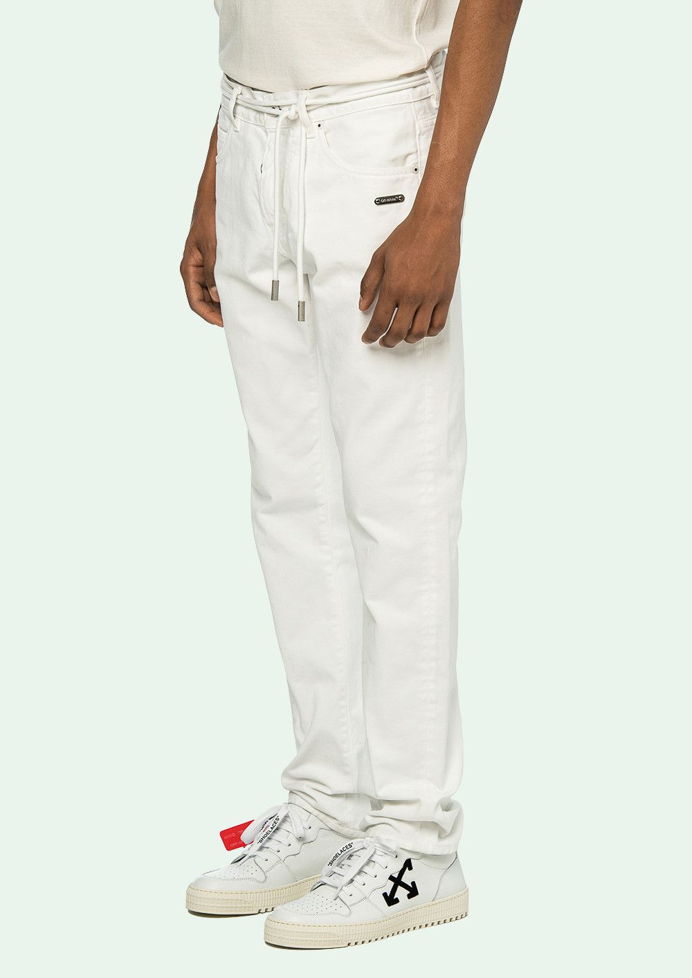 Off-White Off-White White Back Dart Denim Jeans Size US 34 / EU 50 - 2 Thumbnail